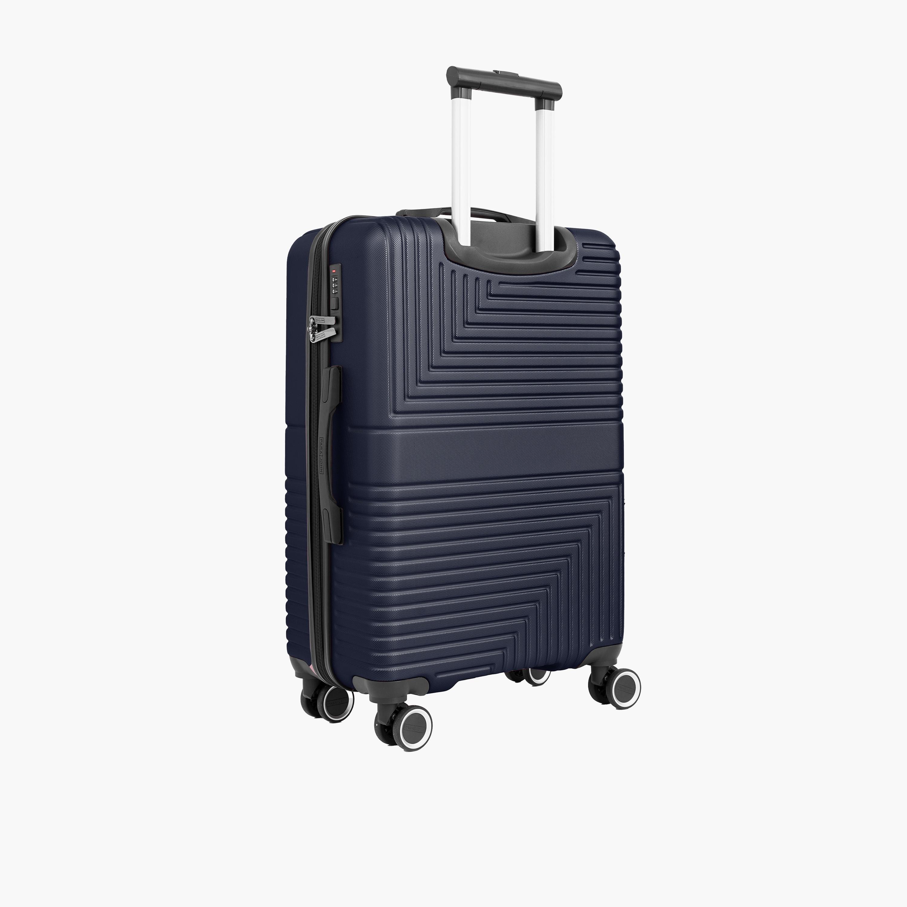Para John Strato 55 CM Small Cabin ABS Hard Sided 4-Wheeler Spinner Trolley Bag With 3 Dial Combination Lock-travel-luggagesandbags-luggage-image-24