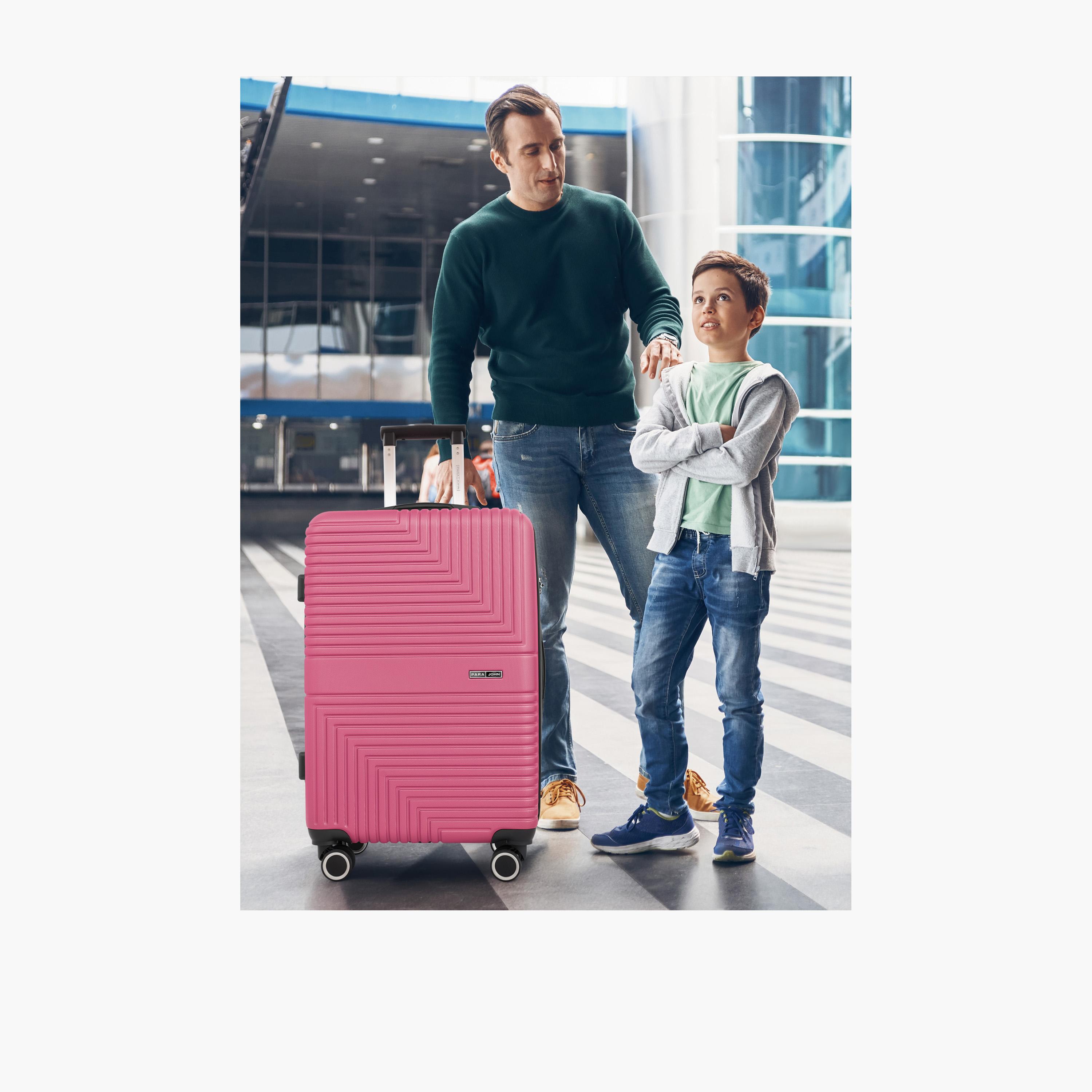 Para John Strato 55 CM Small Cabin ABS Hard Sided 4-Wheeler Spinner Trolley Bag With 3 Dial Combination Lock-travel-luggagesandbags-luggage-image-29