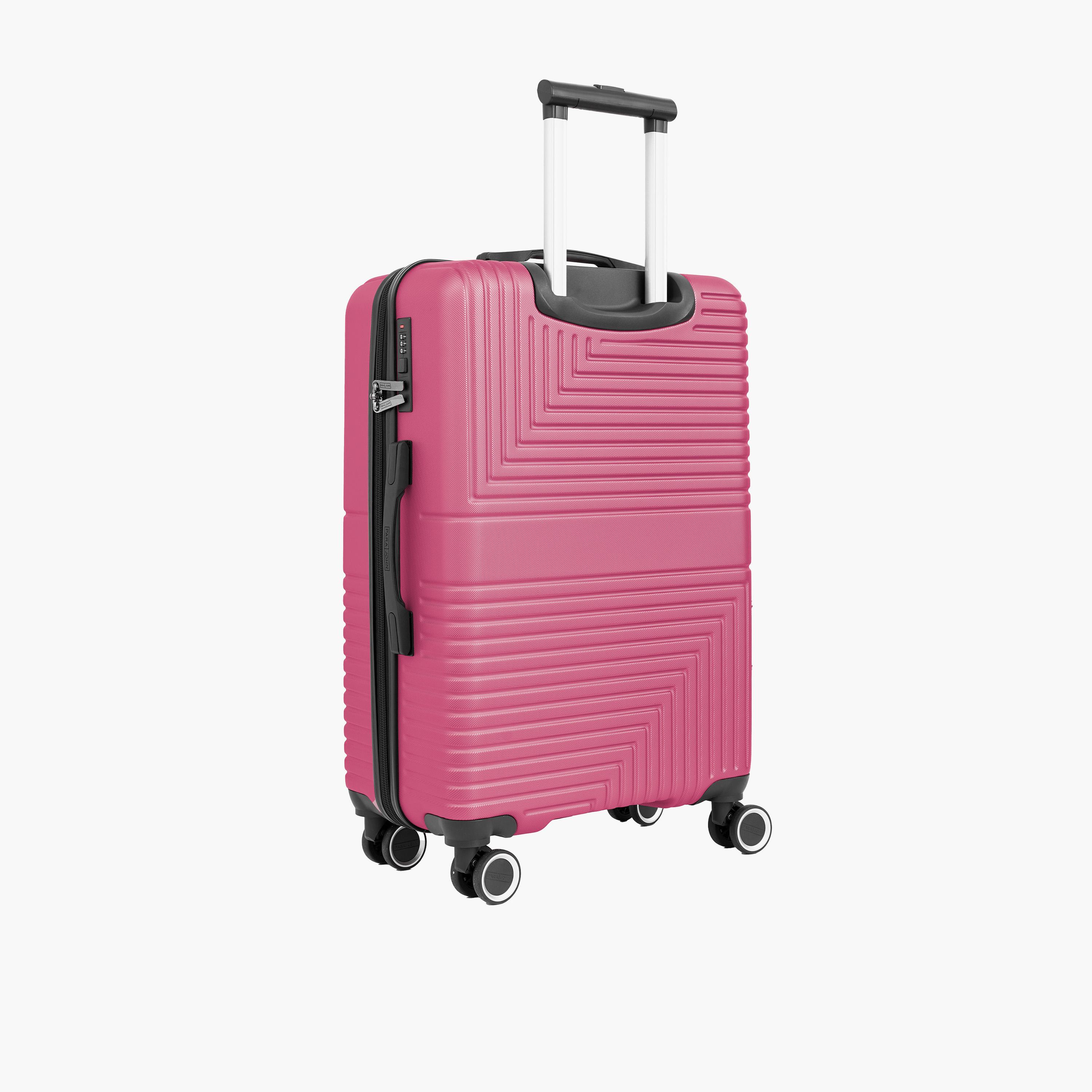 Para John Strato 55 CM Small Cabin ABS Hard Sided 4-Wheeler Spinner Trolley Bag With 3 Dial Combination Lock-travel-luggagesandbags-luggage-image-30