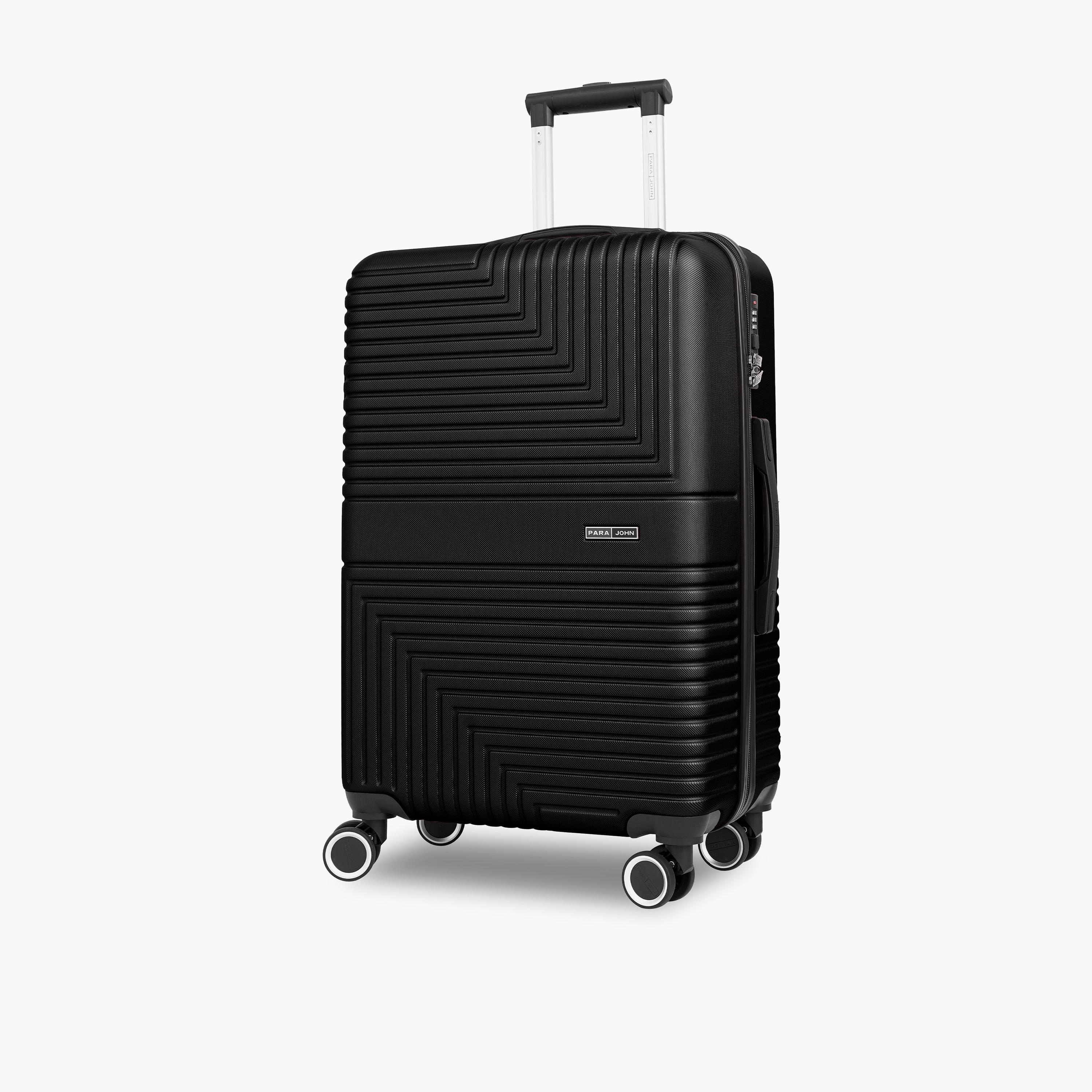 Para John Strato 62 CM Medium Check-in ABS Hard Sided 4-Wheeler Spinner Trolley Bag With 3 Dial Combination Lock-travel-luggagesandbags-luggage-image-1