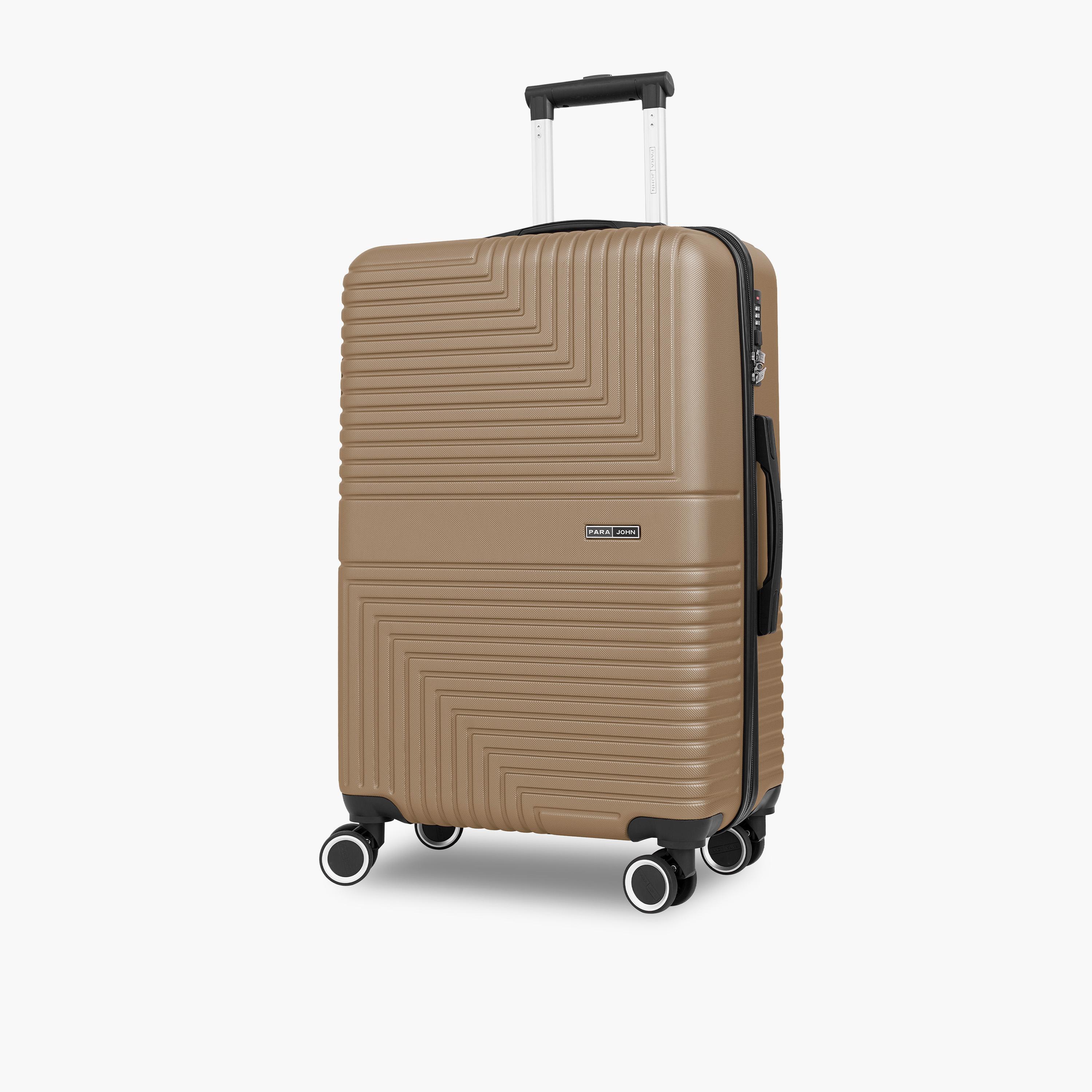 Para John Strato 62 CM Medium Check-in ABS Hard Sided 4-Wheeler Spinner Trolley Bag With 3 Dial Combination Lock-travel-luggagesandbags-luggage-image-7