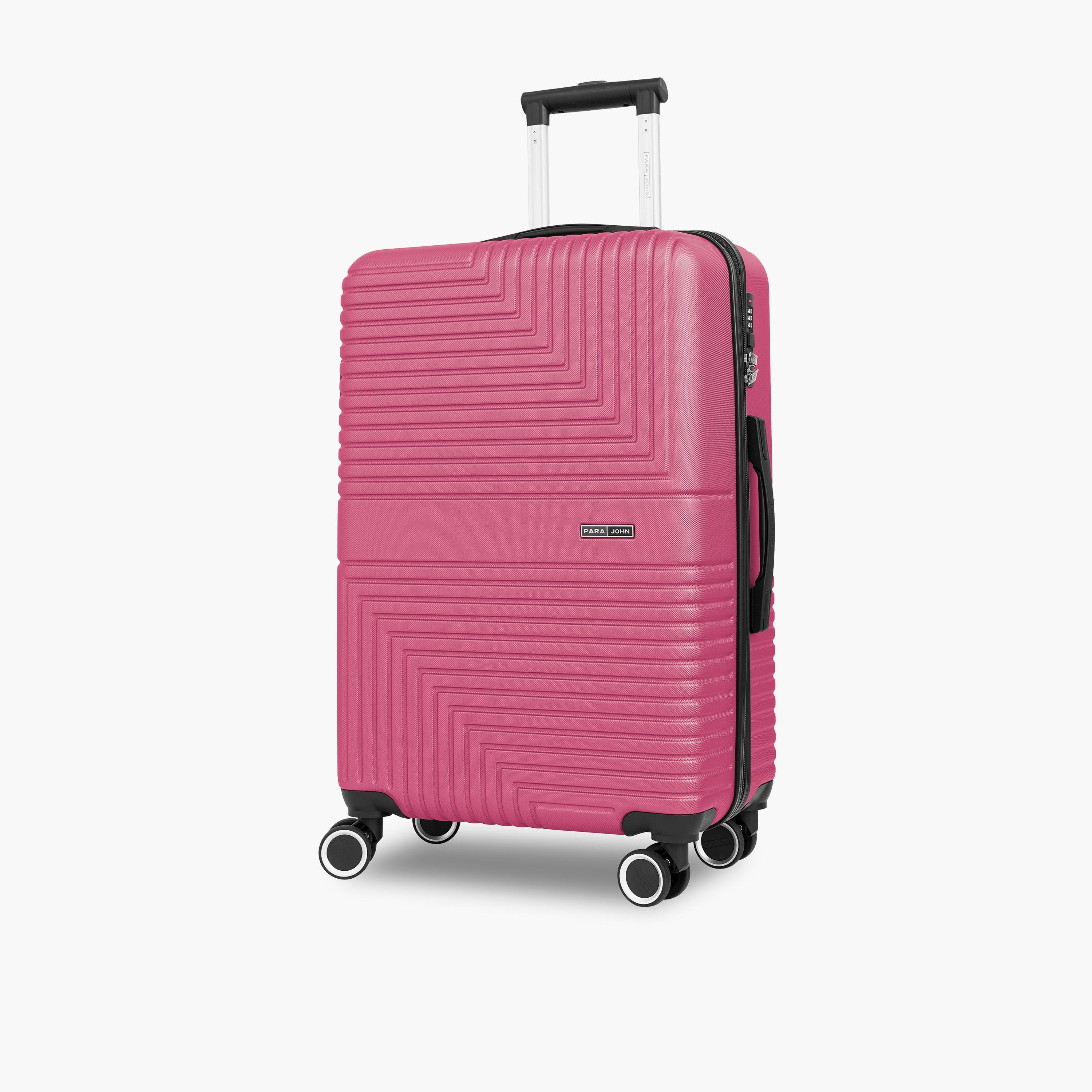 Para John Strato 62 CM Medium Check-in ABS Hard Sided 4-Wheeler Spinner Trolley Bag With 3 Dial Combination Lock-travel-luggagesandbags-luggage-image-1