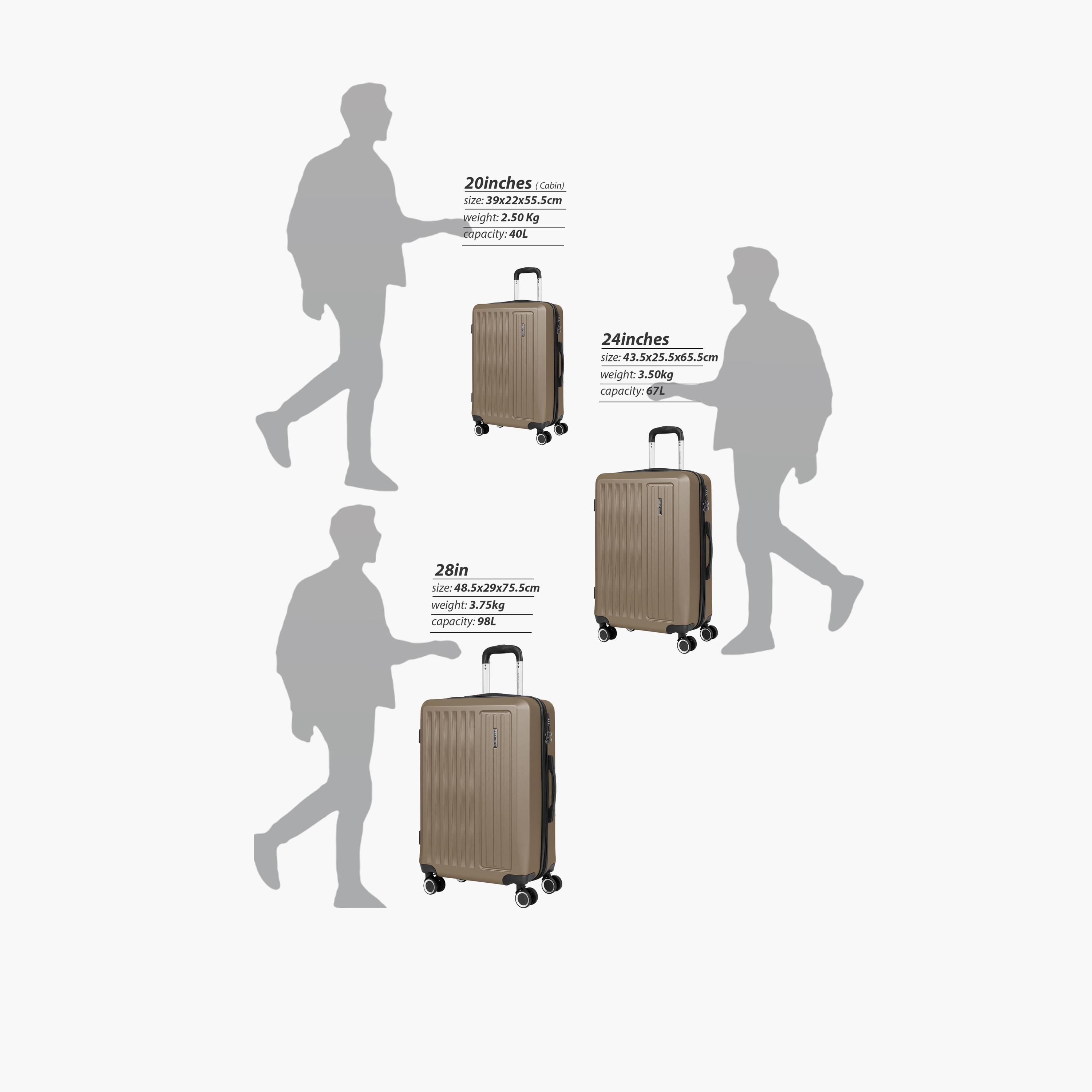 Para John Nexus 62 CM Medium Check-in ABS Hard Sided 4-Wheeler Spinner Trolley Bag With 3 Dial Combination Lock-travel-luggagesandbags-luggage-image-8
