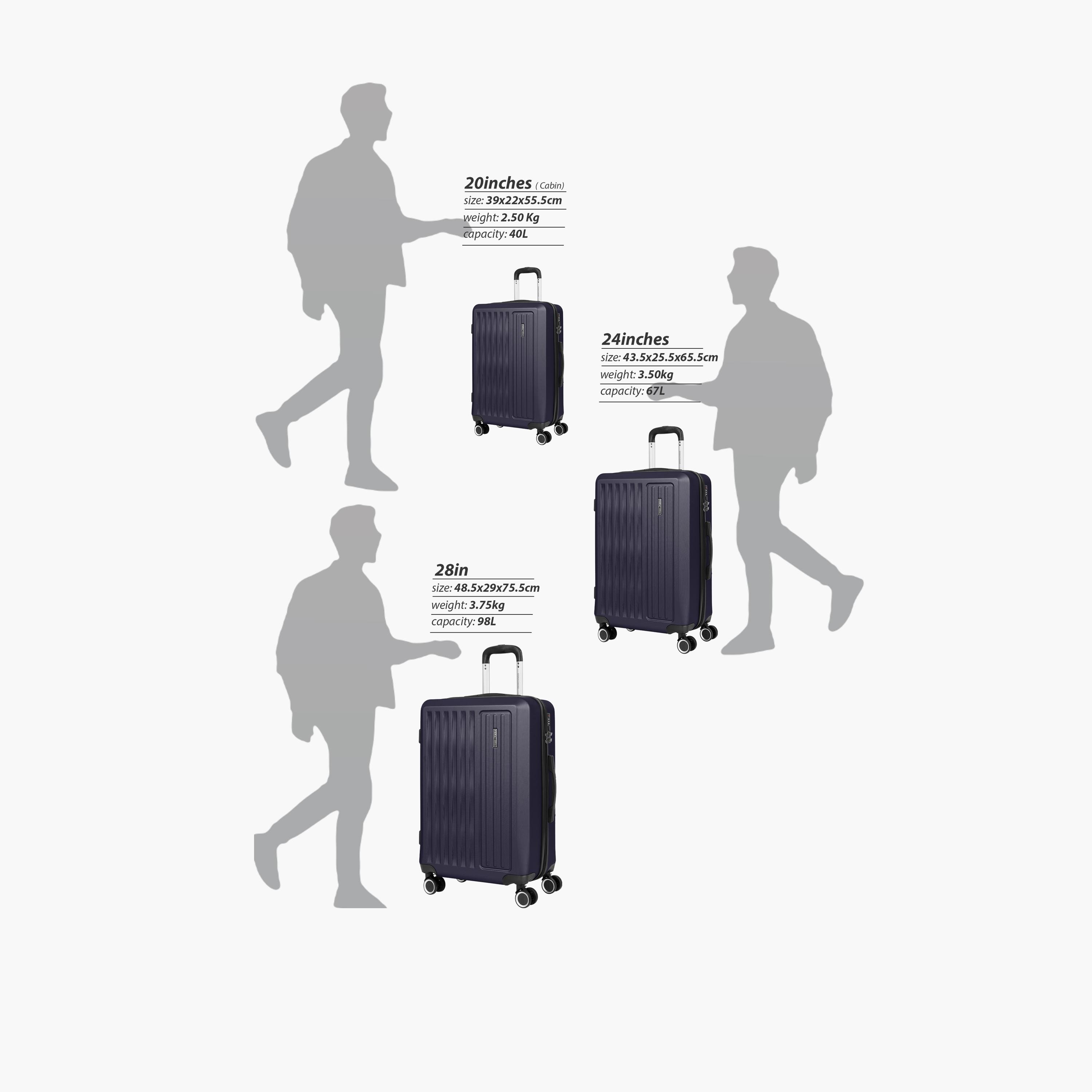 Para John Nexus 62 CM Medium Check-in ABS Hard Sided 4-Wheeler Spinner Trolley Bag With 3 Dial Combination Lock-travel-luggagesandbags-luggage-image-20