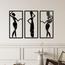 طقم زينة حائط مؤطرة 3 قطع - فيم - 50x100 سم-household-walldecorandmirrors-wallaccents-image-1