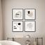 Fame 4-Piece Framed Canvas Wall Art Set - 50x50 cm-promo_HC_SA_discountpromo_20042020-image-2