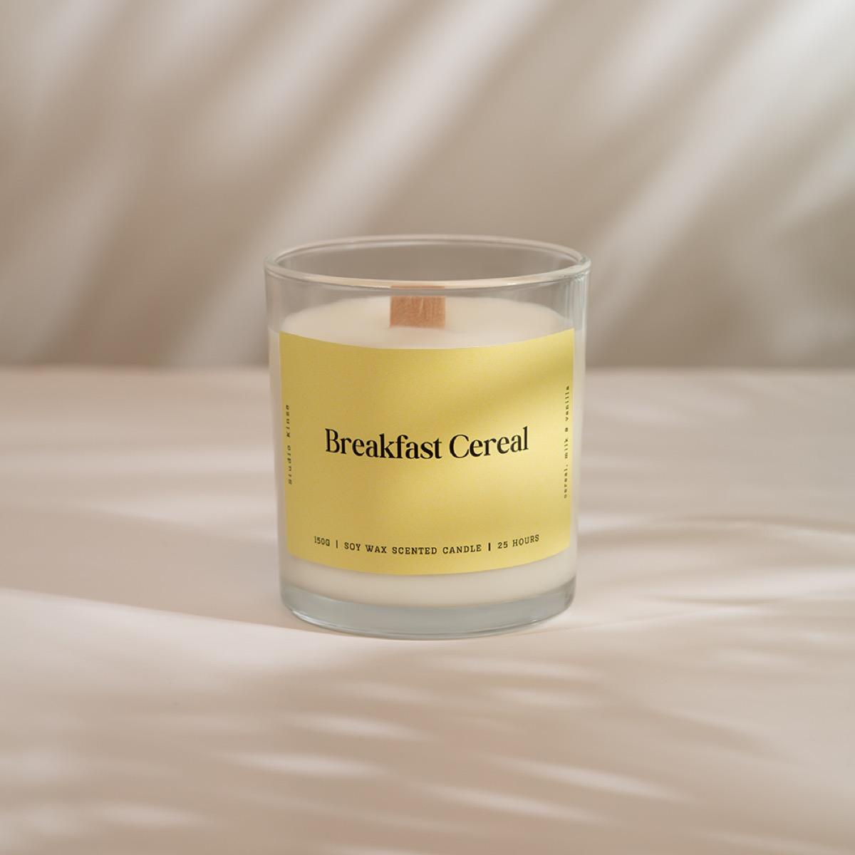 Breakfast Cereal Scented Jar Candle - 27 h