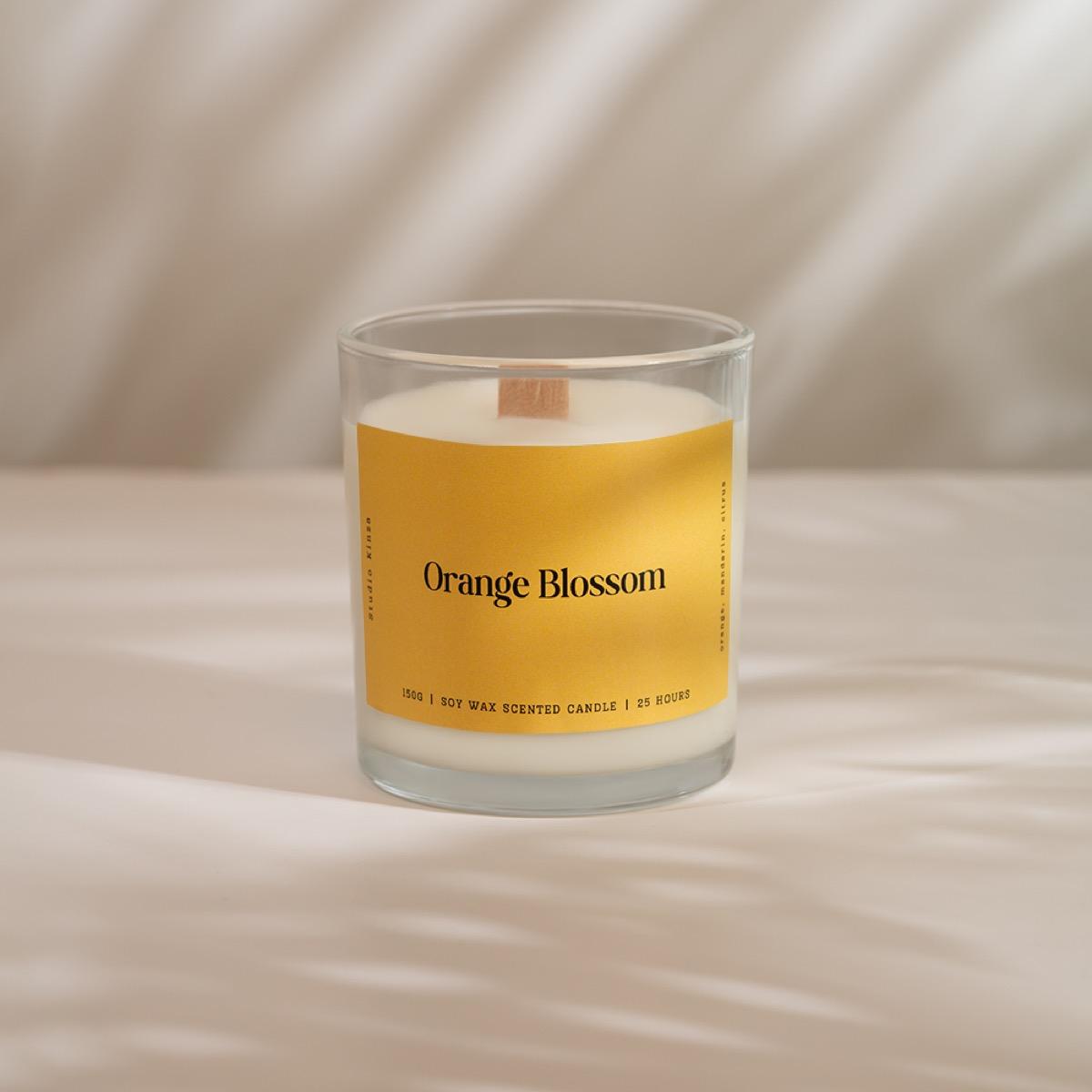 Orange Blossom Scented Jar Candle - 27 h