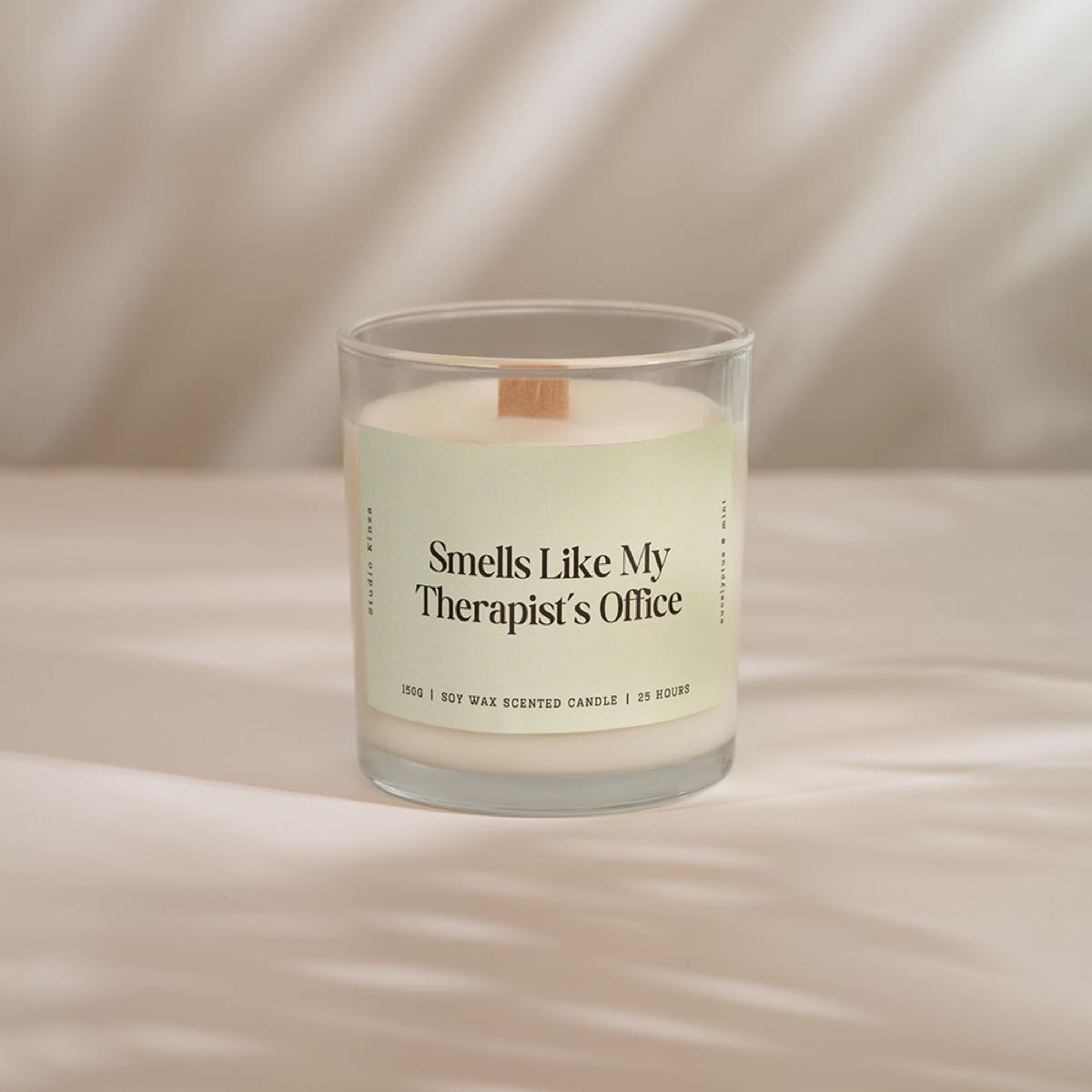 Smells Like My Therapists Office Scented Jar Candle - 27 h