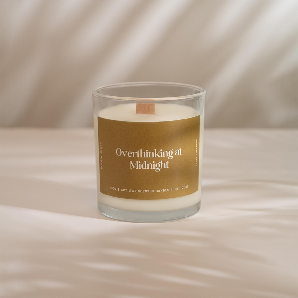 Overthinking at Midnight Scented Jar Candle - 27 h