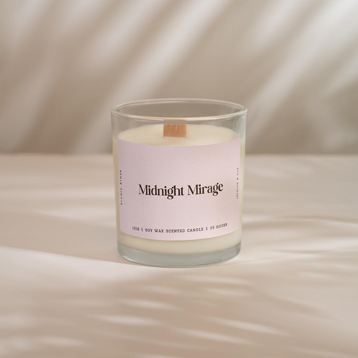 Midnight Mirage Scented Jar Candle - 27 h
