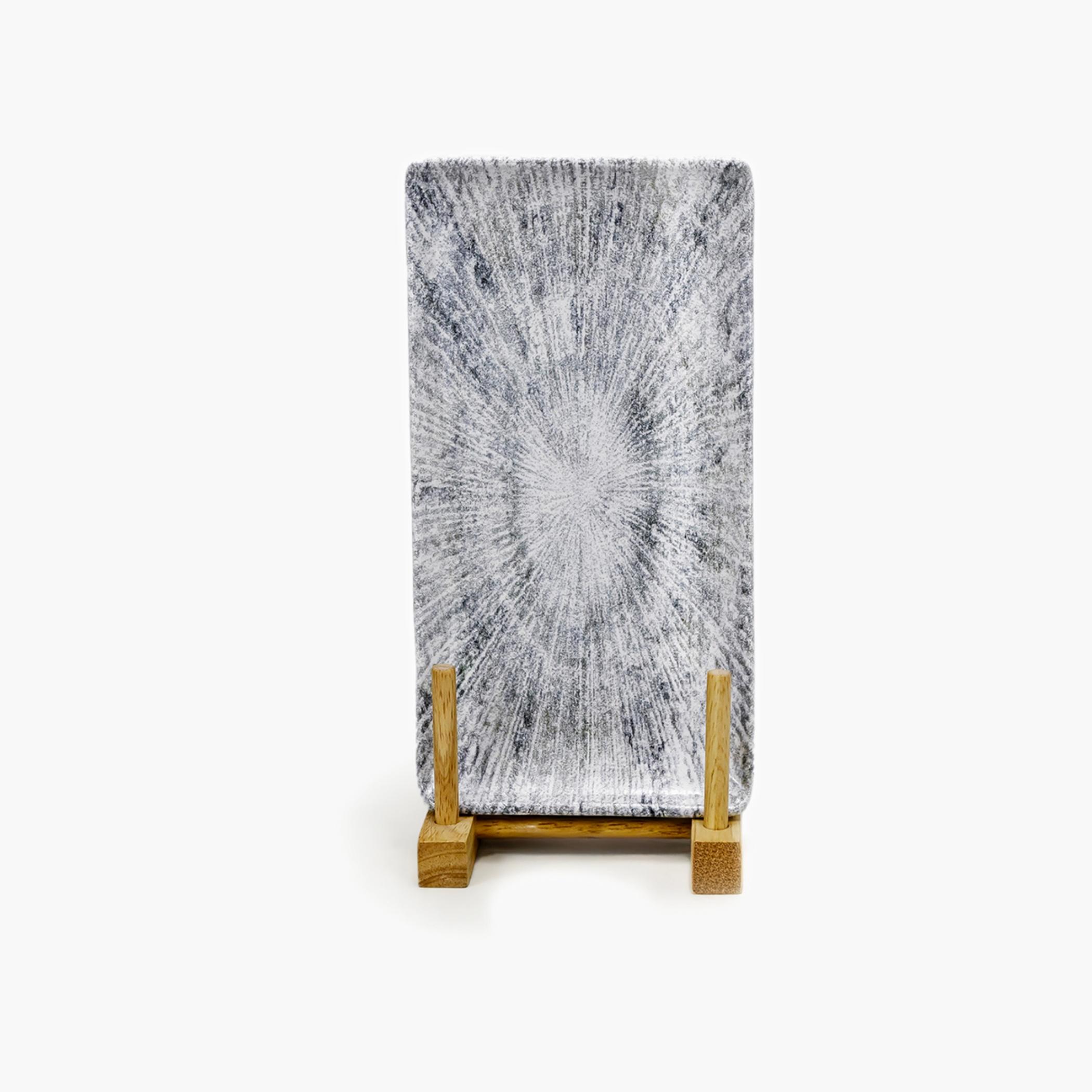 Abstract Ceramic Rectangular Serving Plate-household-dining-serveware-servingplatters-image-2