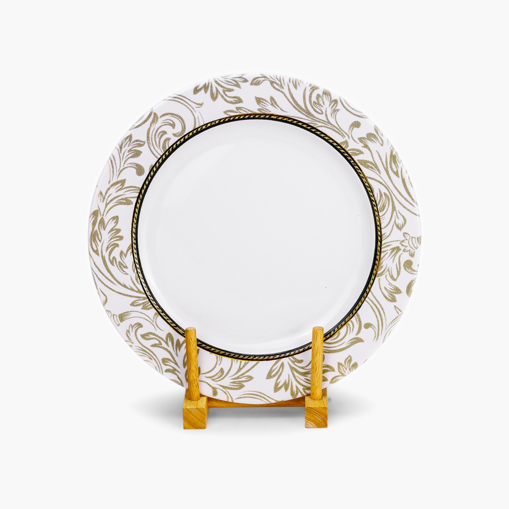 Ornate Round Dinner Plate-household-dining-dinnerware-plates-image-3