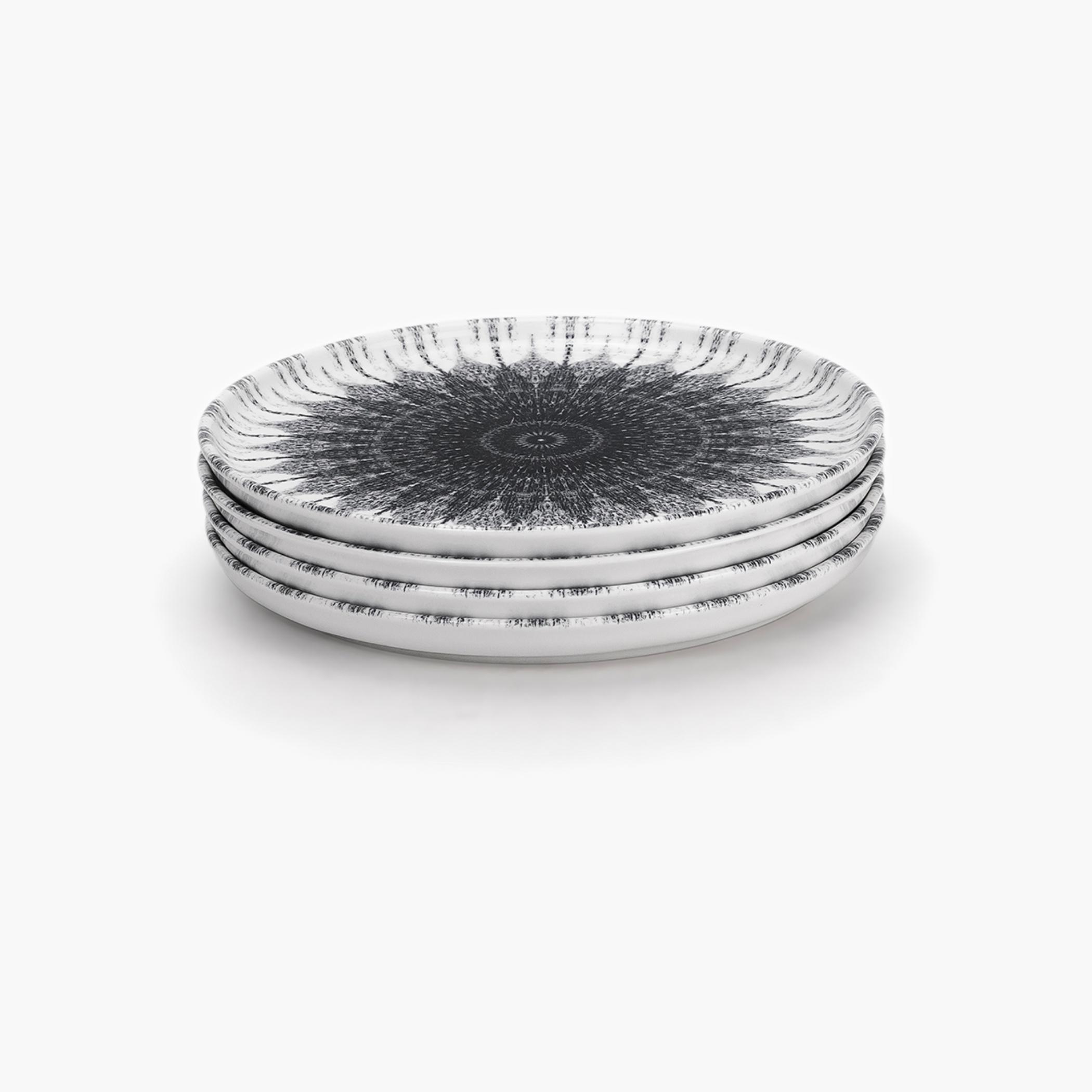 Mandala Pattern Dessert Plate Set-household-dining-dinnerware-plates-image-4
