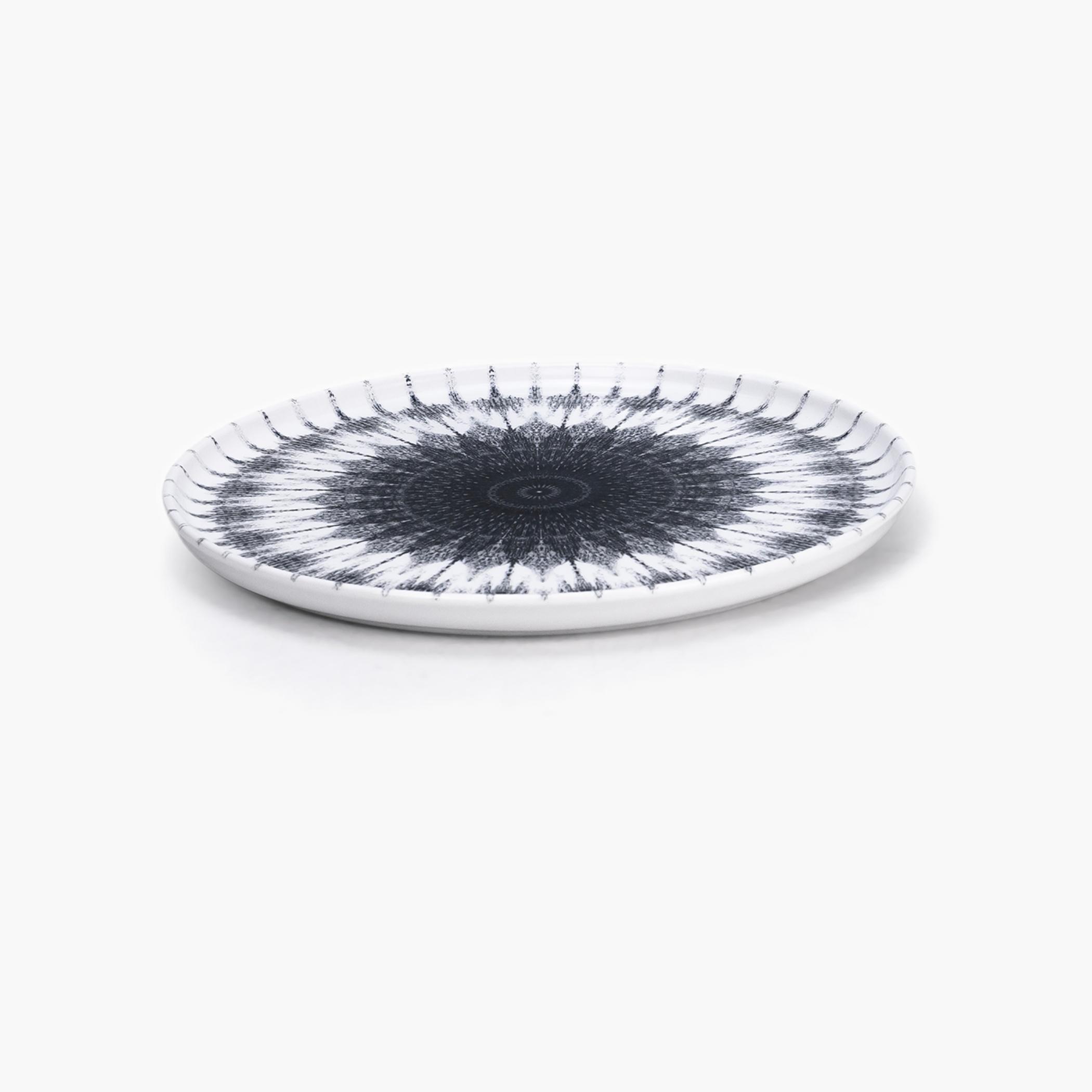Mandala Pattern Ceramic Dinner Plate-household-dining-dinnerware-plates-image-3