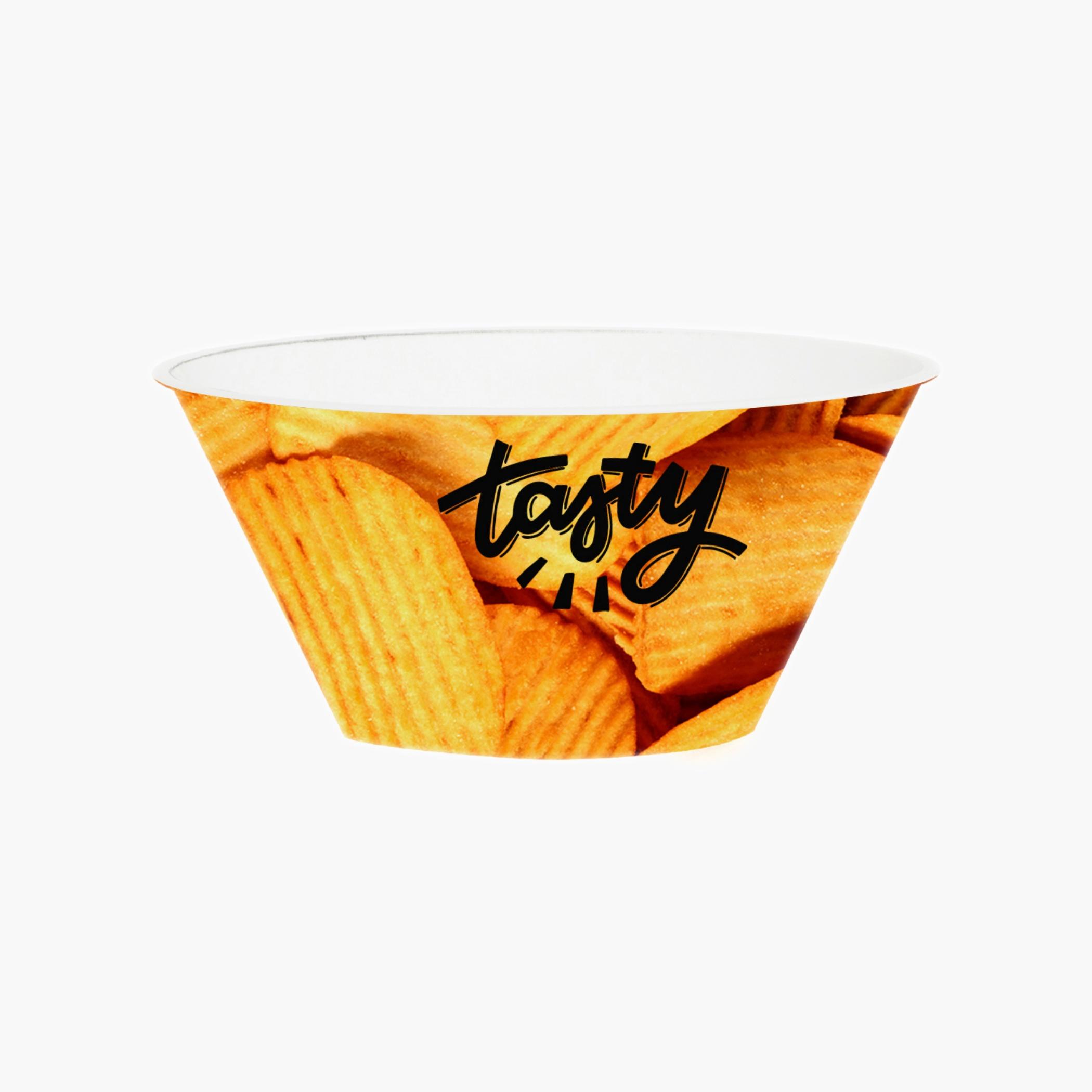 Chips Print Snack Bowl-household-dining-serveware-chipsanddip-image-1