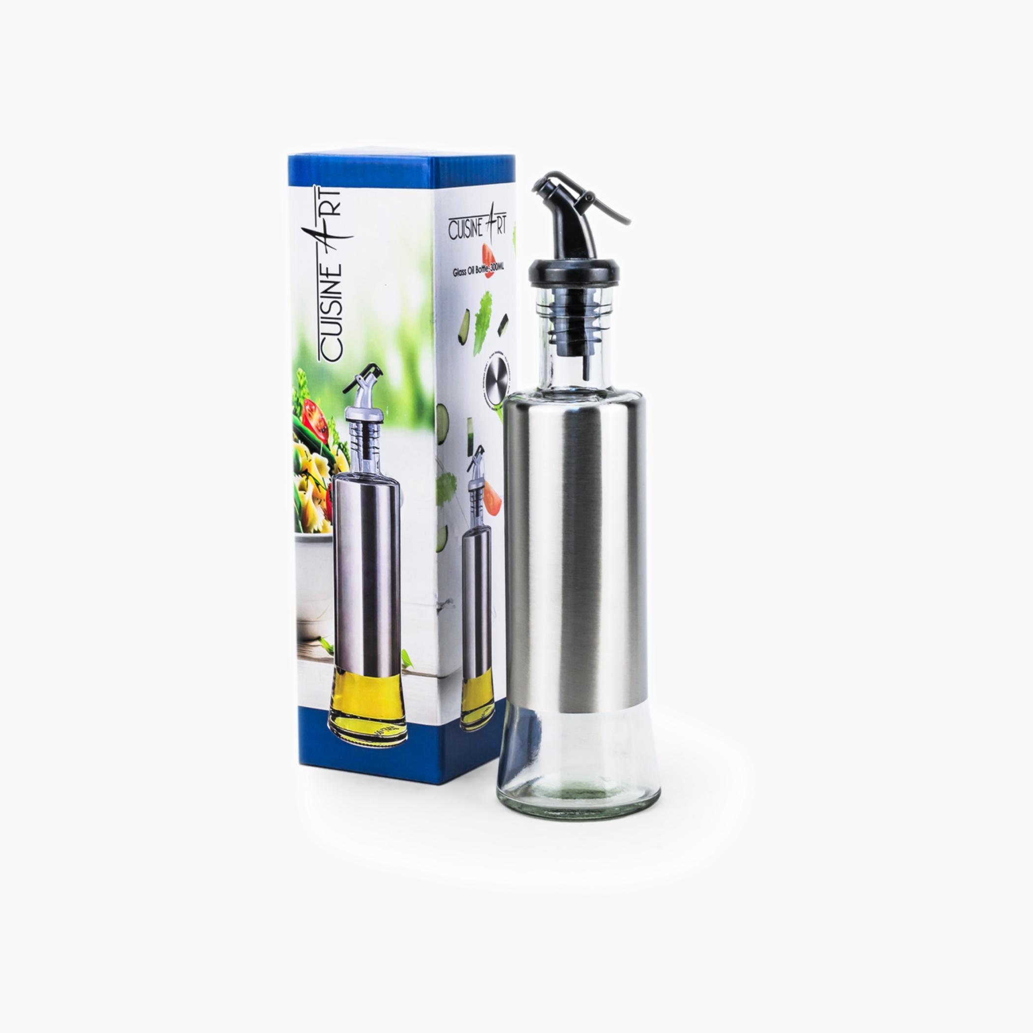 Glass Oil Dispenser Bottle, 300ml-household-kitchen-foodstorage-oilandvinegar-image-3