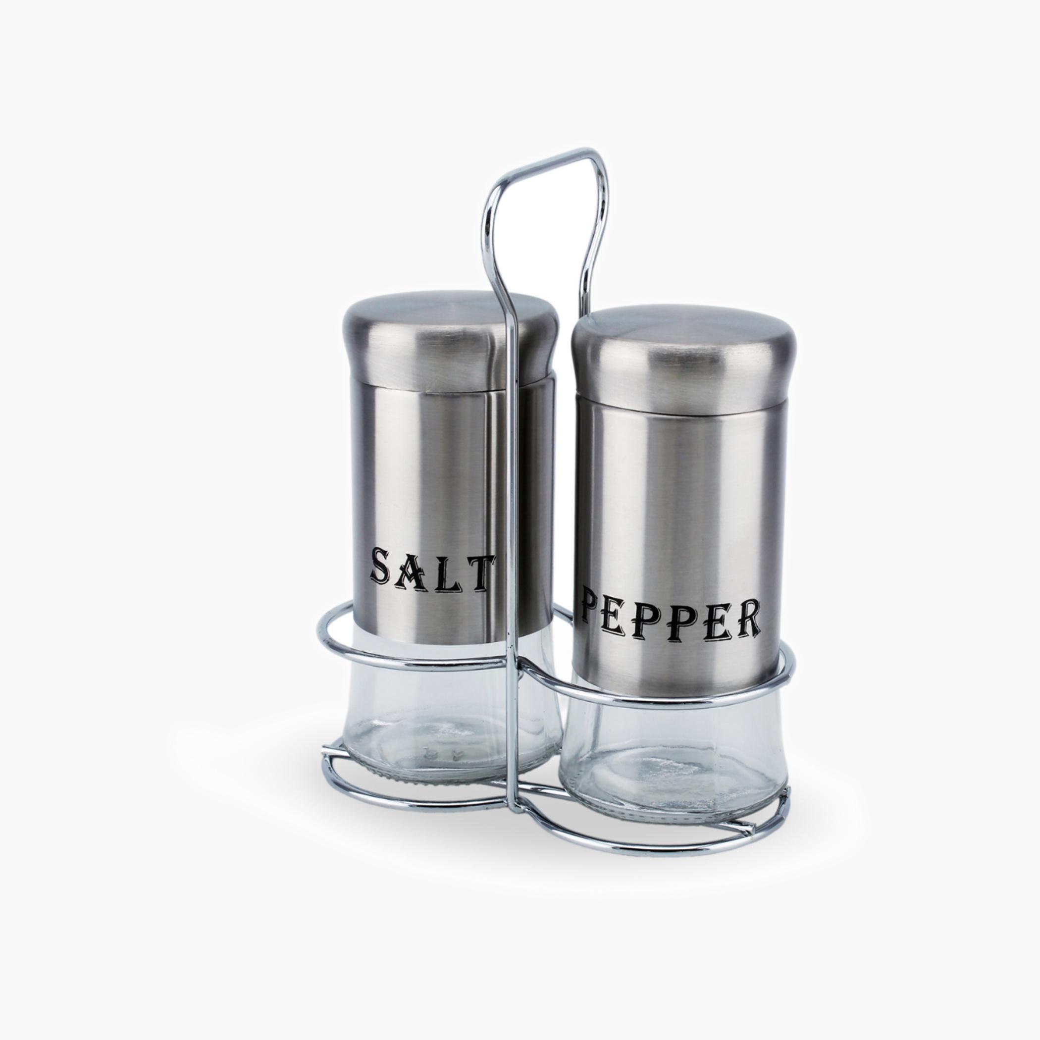 كوزين آرتطقم هزازات ملح وفلفل زجاجية، 150 مل-household-kitchen-foodstorage-saltandpeppershakers-image-4