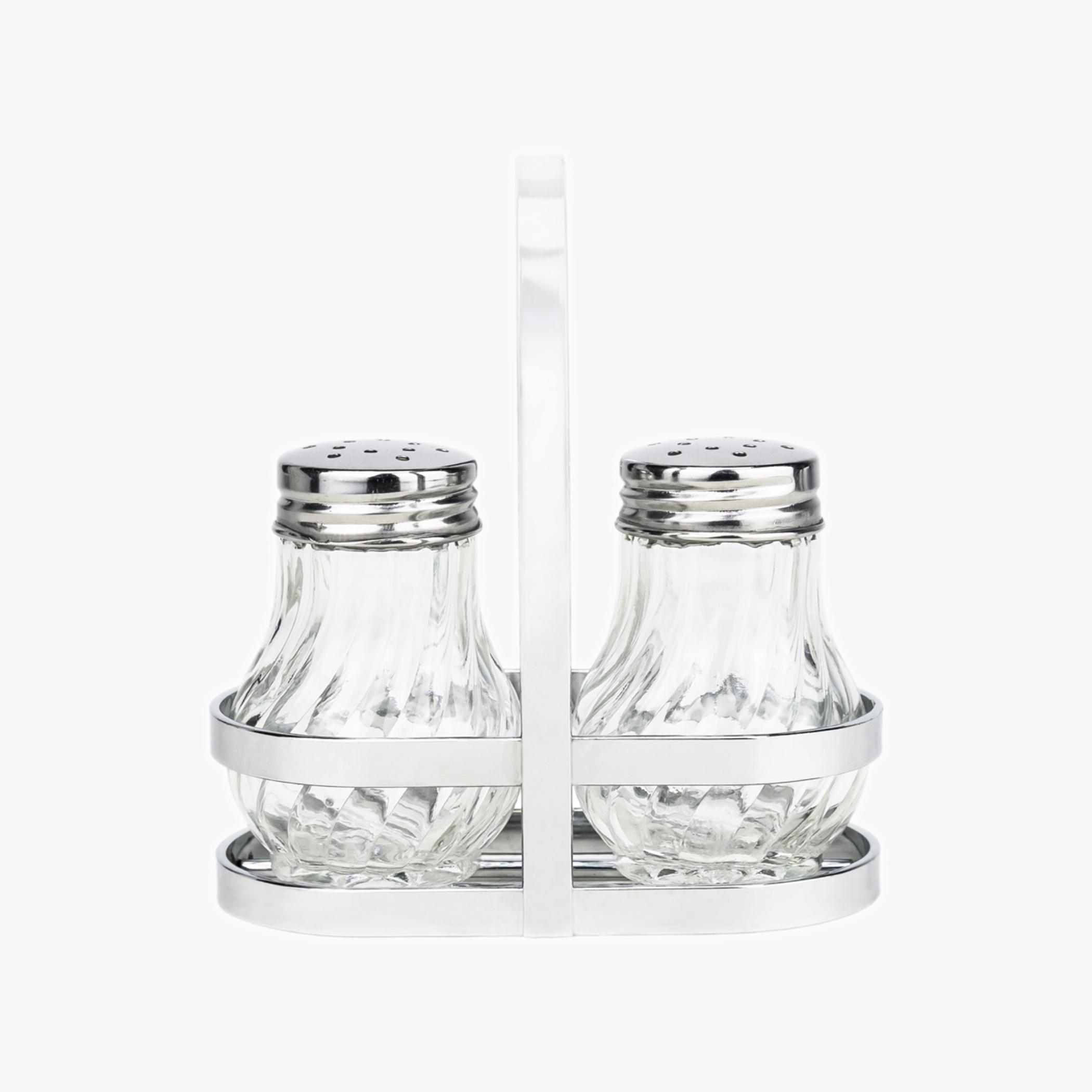 كوزين آرتطقم مملحة وفلفل زجاجي-household-kitchen-foodstorage-saltandpeppershakers-image-5