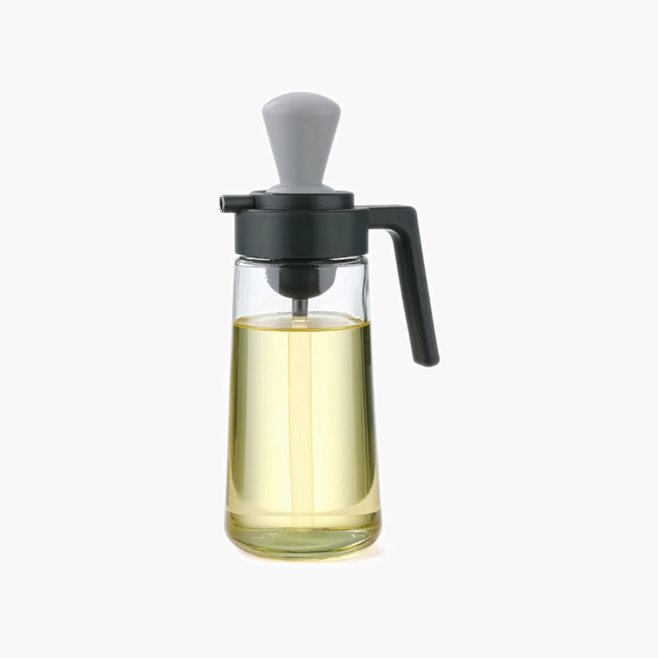 كوزين آرتموزع زيت زجاجي بفرشاة مدمجة-household-kitchen-foodstorage-oilandvinegar-image-1