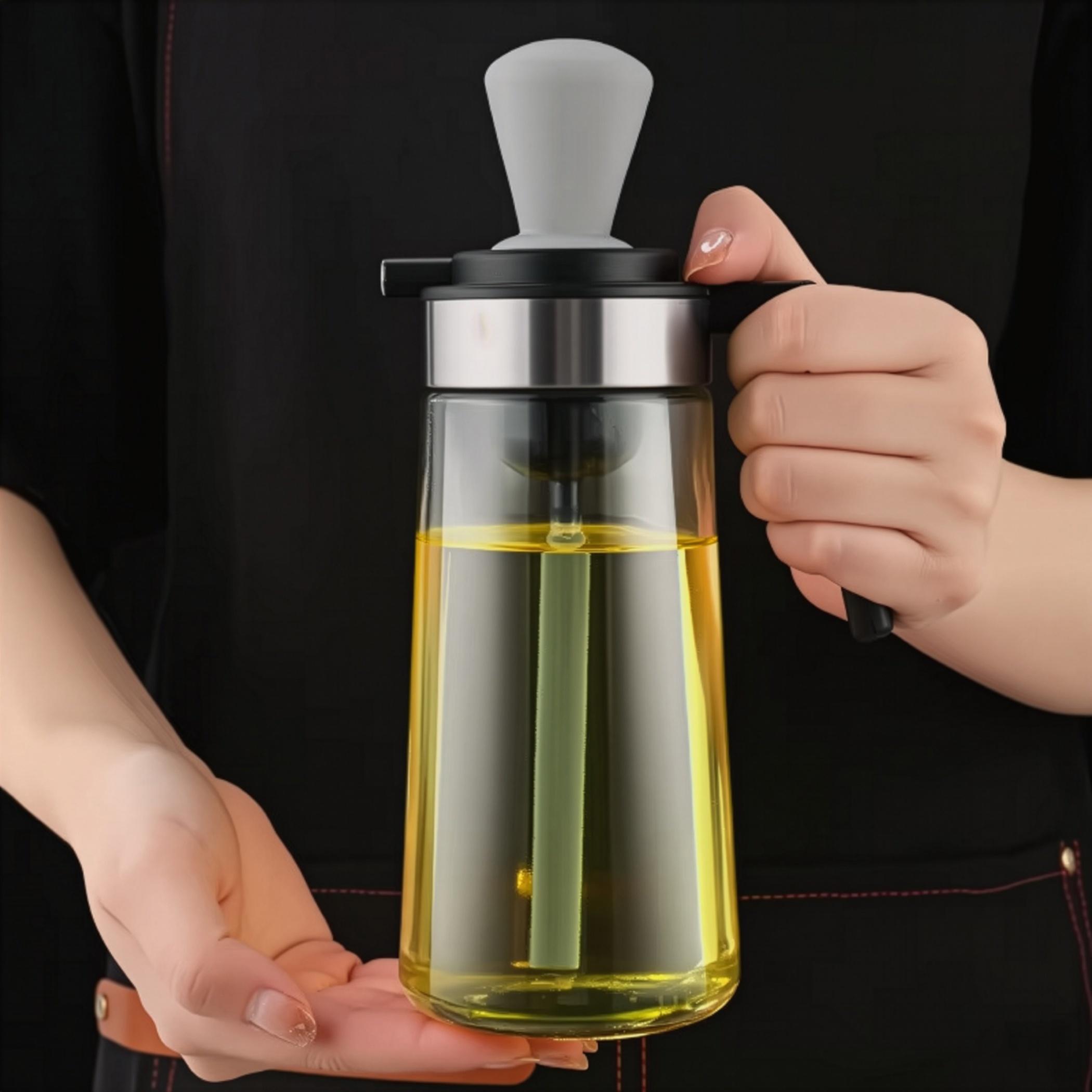 Glass Oil Dispenser with Integrated Brush-household-kitchen-foodstorage-oilandvinegar-image-5