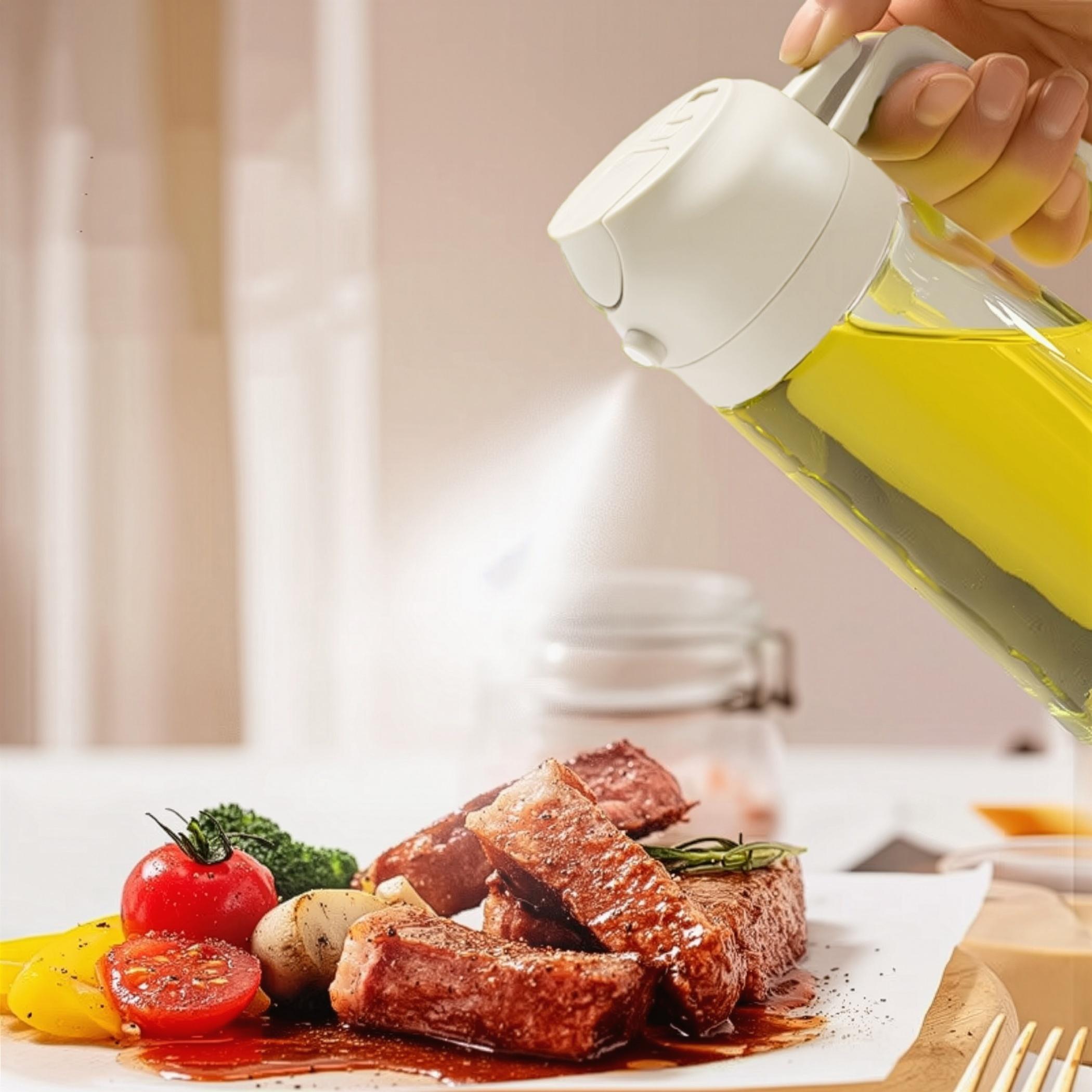 Glass Oil Bottle with Spray and Pour-household-kitchen-foodstorage-oilandvinegar-image-5