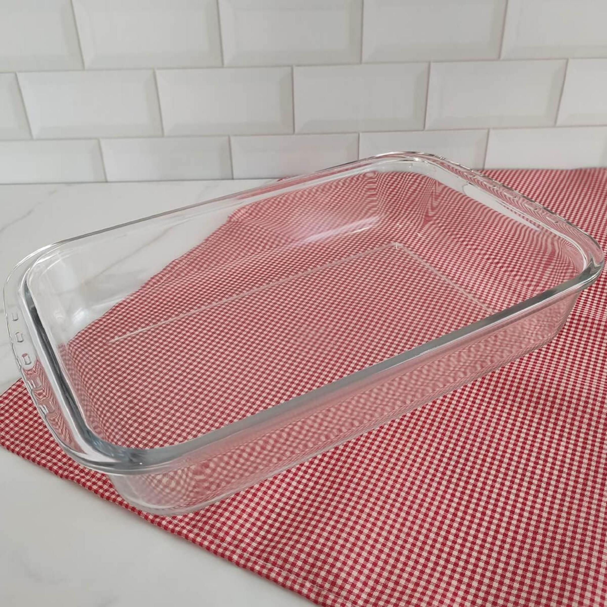مارينكسصينية زجاجية مستطيلة عميقة للخبز 3.7 لتر-household-kitchen-bakeware-bakingdishes-image-1