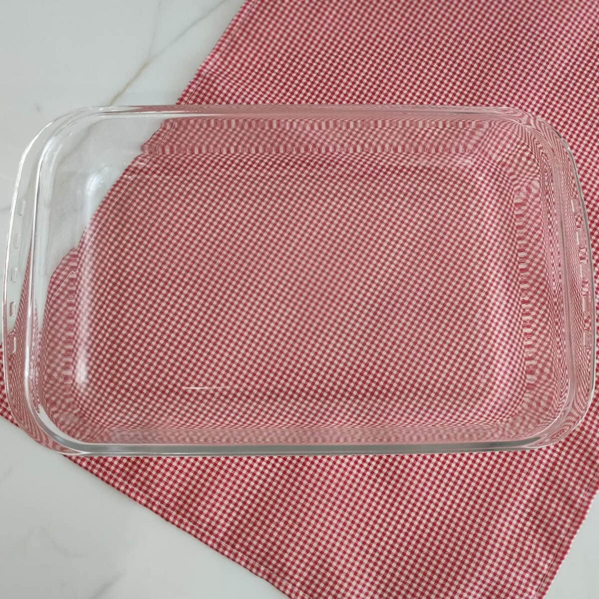 مارينكسصينية زجاجية مستطيلة عميقة للخبز 3.7 لتر-household-kitchen-bakeware-bakingdishes-image-2