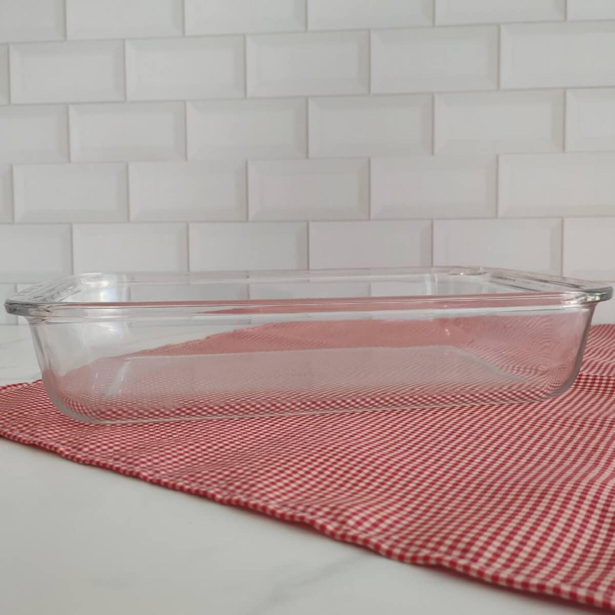 Deep Rectangular Glass Roaster 3.7L-household-kitchen-bakeware-bakingdishes-image-5