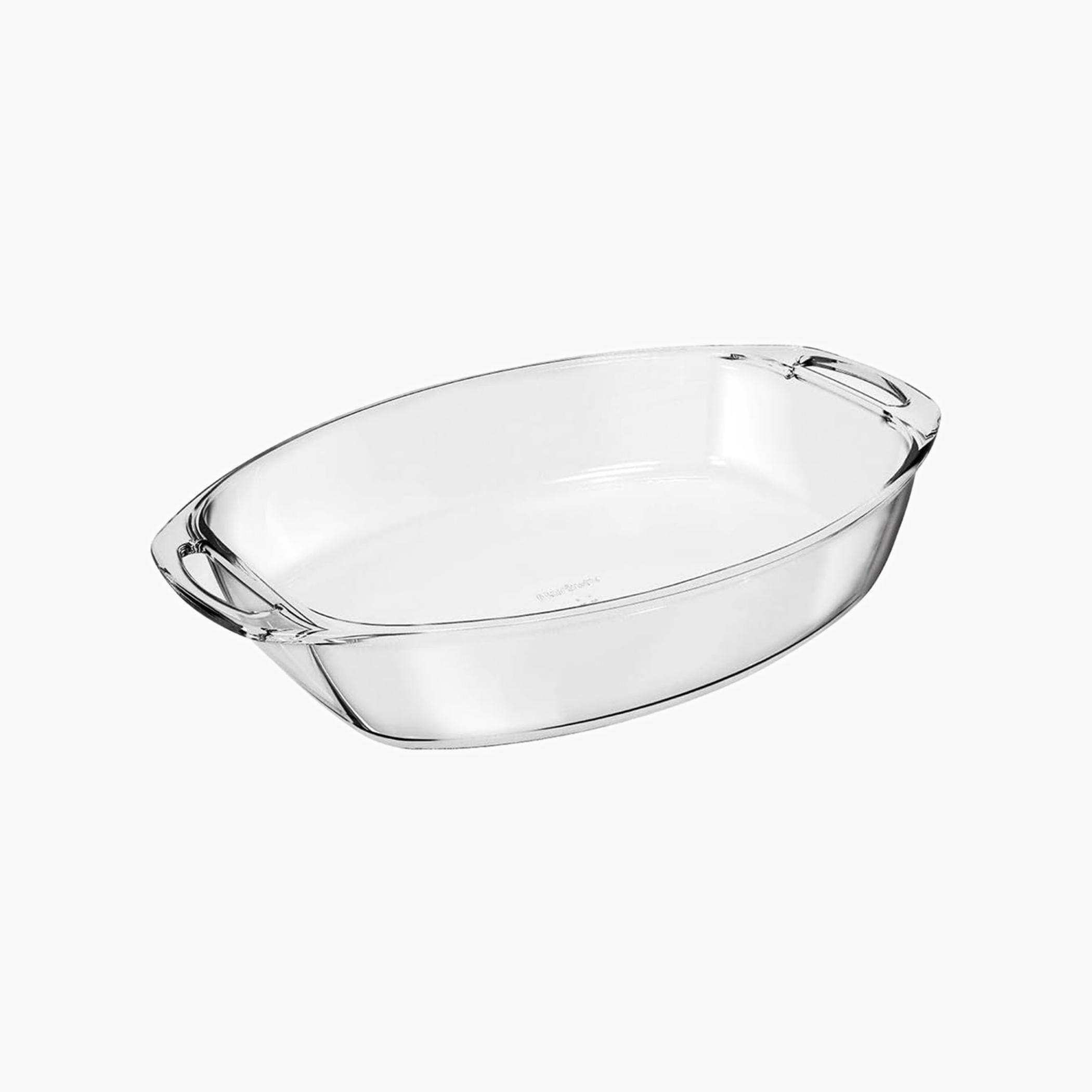 مارينكسصينية خبز زجاجية بيضاوية بمقابض 3.2 لتر-household-kitchen-bakeware-bakingdishes-image-1