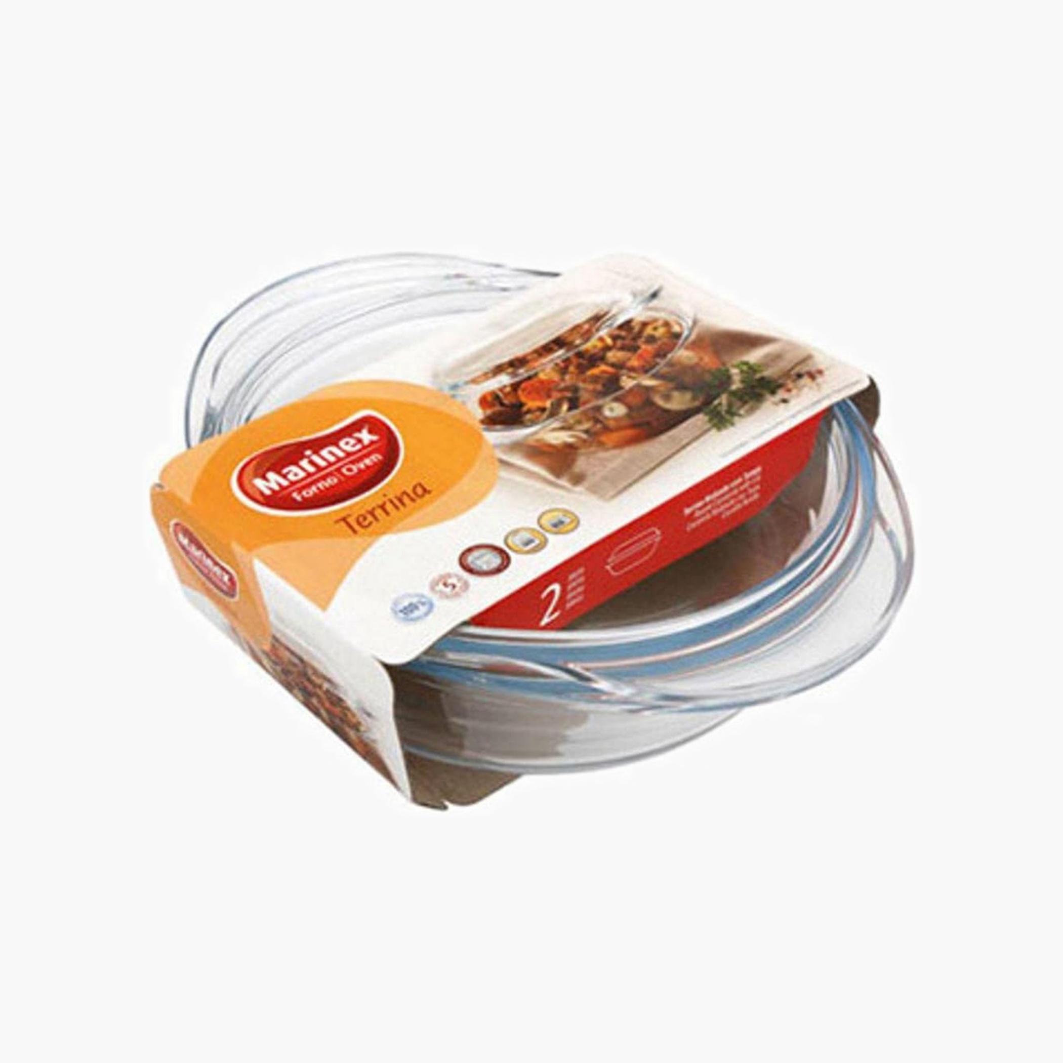 Round Glass Casserole with Lid-household-kitchen-bakeware-bakingdishes-image-3