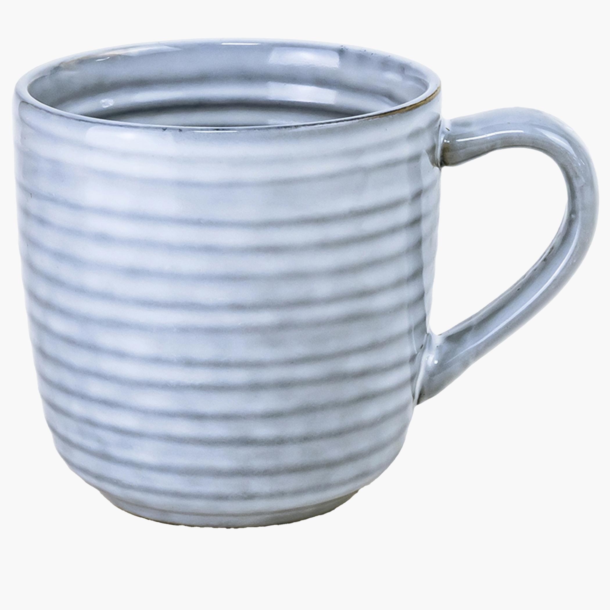 Ribbed Stoneware Coffee Mug-household-dining-teaandcoffee-mugsandcups-image-1