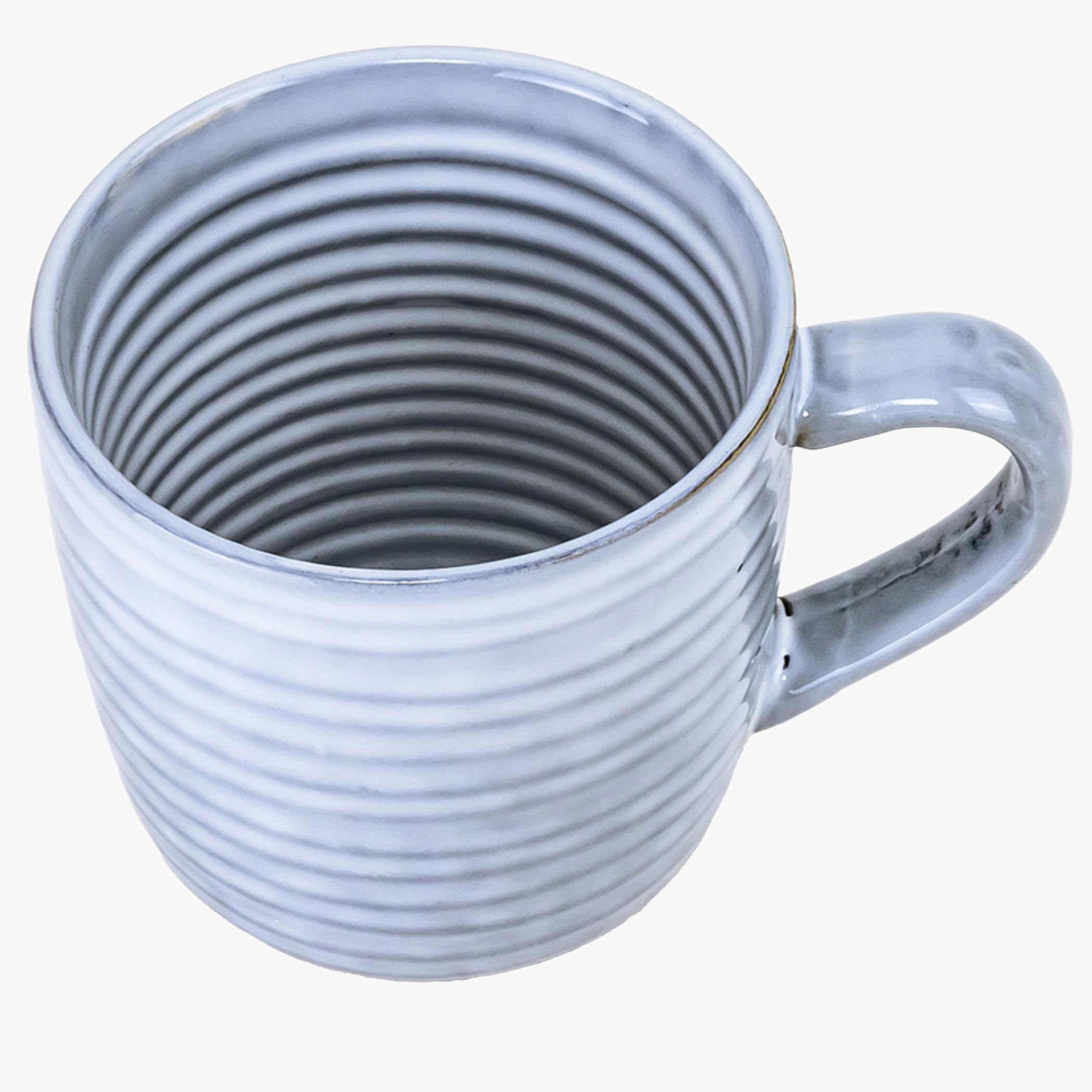 Ribbed Stoneware Coffee Mug-household-dining-teaandcoffee-mugsandcups-image-2