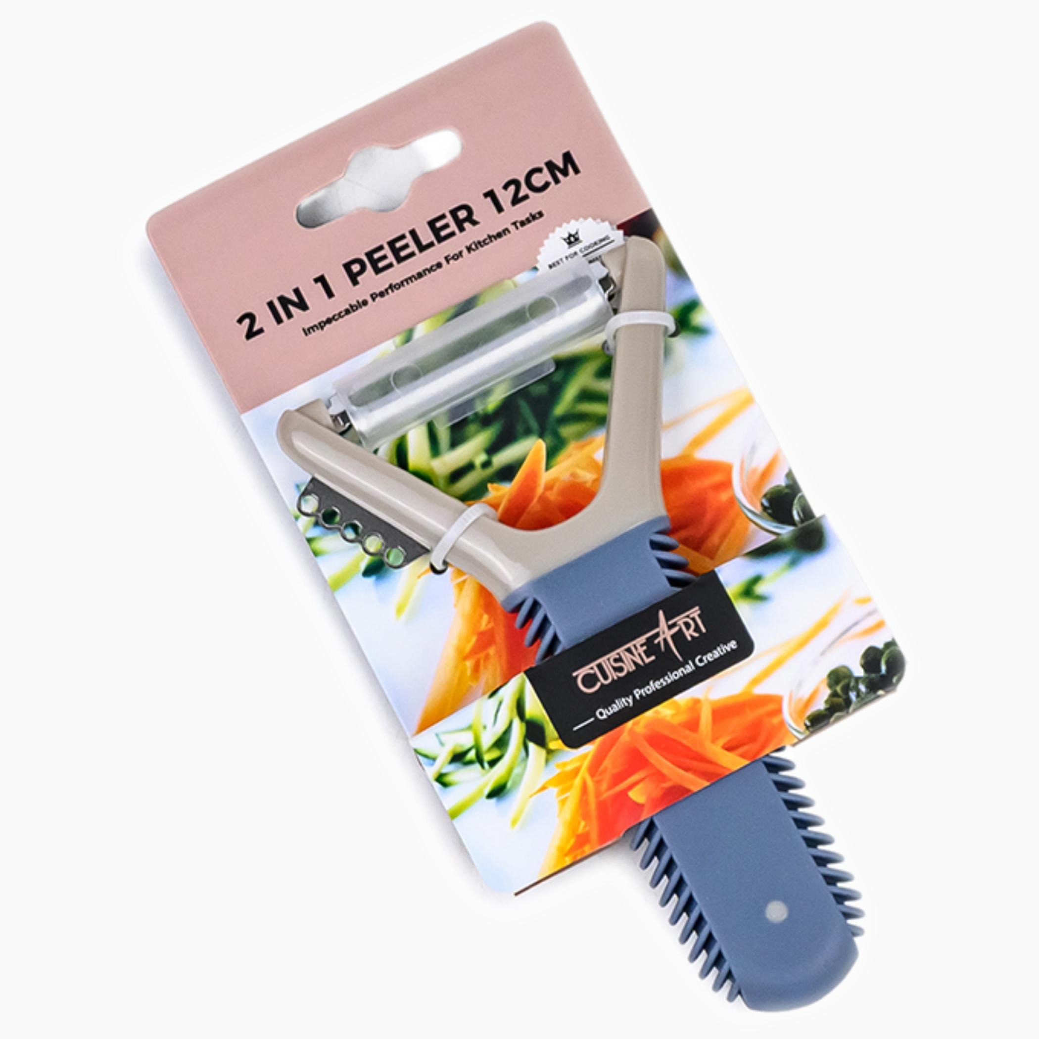 كوزين آرتمقشرة خضروات 2 في 1 بطول 12 سم-household-kitchen-kitchentoolsandutensils-foodpreparationtools-image-1