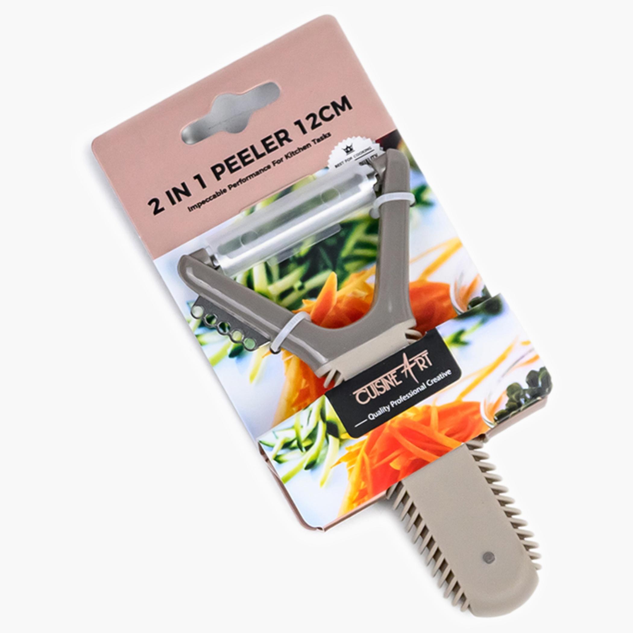 كوزين آرتمقشرة خضروات 2 في 1 بطول 12 سم-household-kitchen-kitchentoolsandutensils-foodpreparationtools-image-2