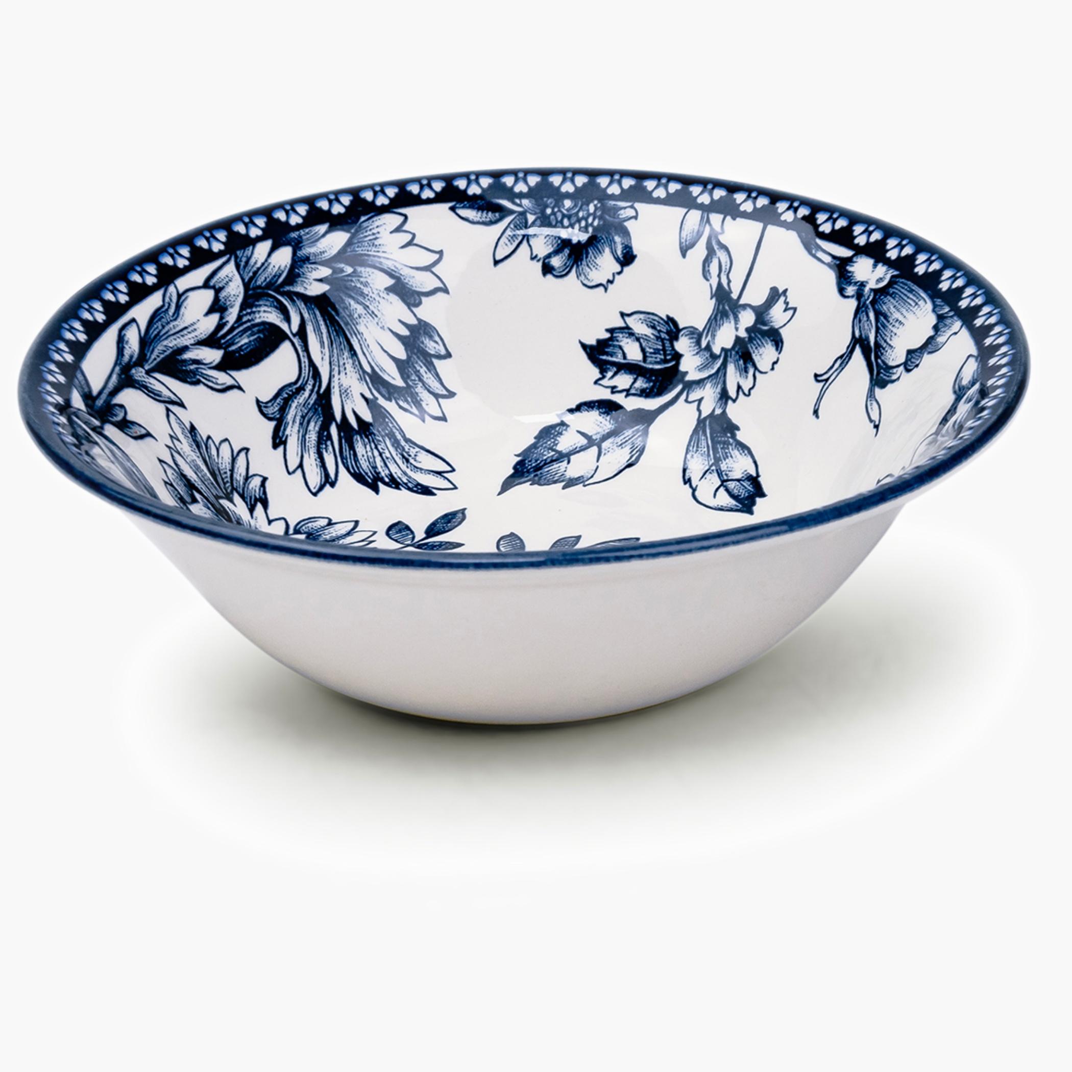 Floral Ceramic Cereal Bowl-household-dining-dinnerware-bowls-image-1