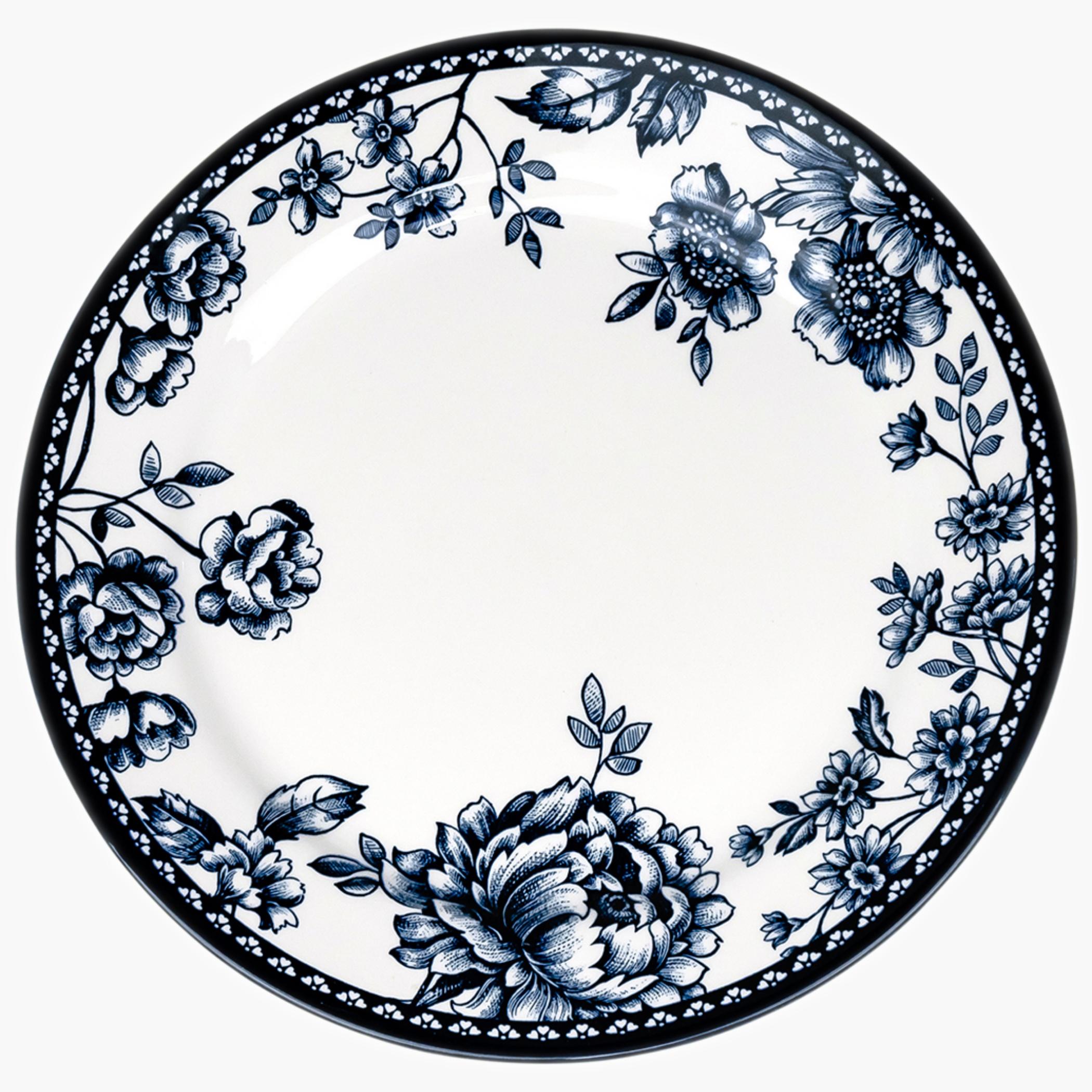 Floral Ceramic Dinner Plate-household-dining-dinnerware-plates-image-1