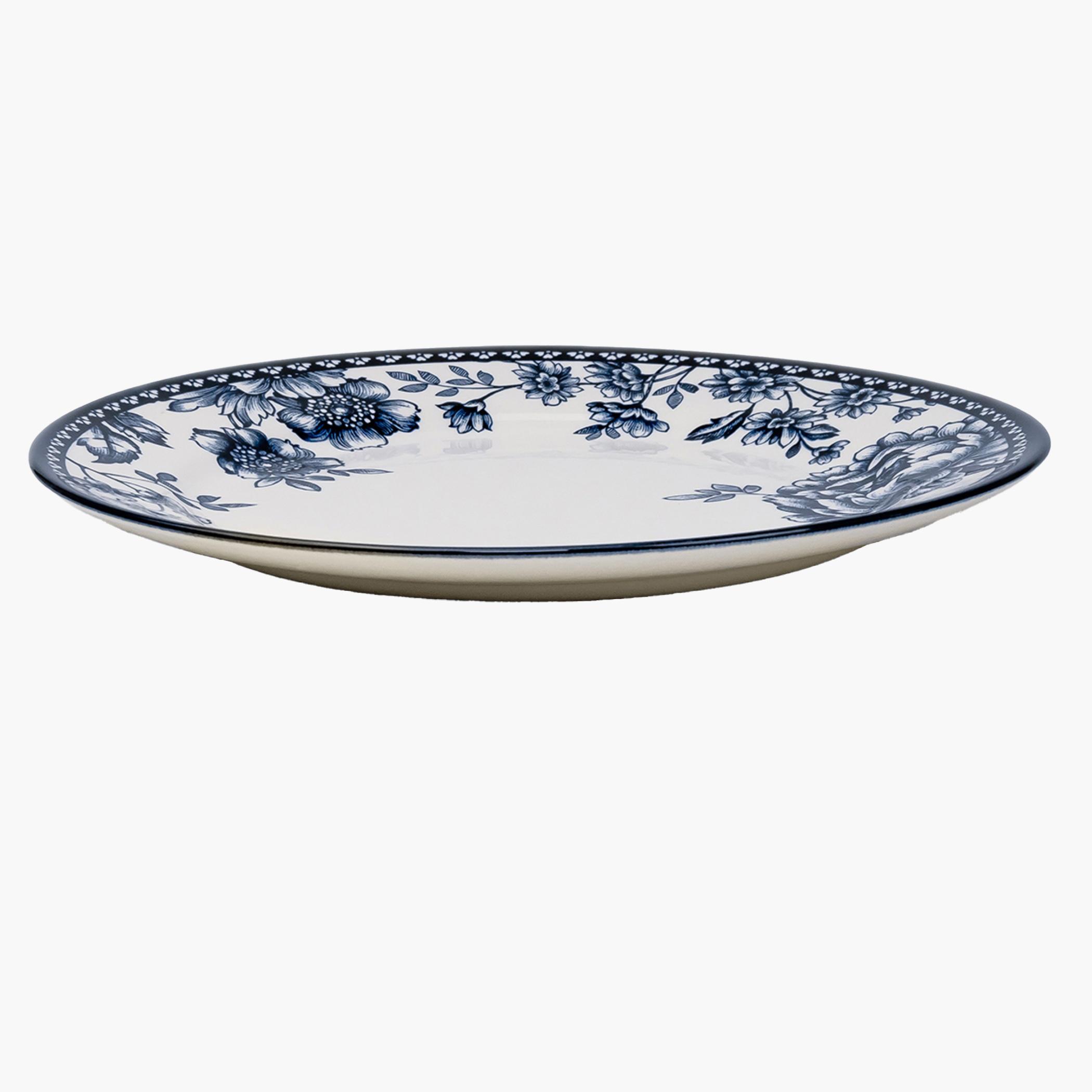Floral Ceramic Dinner Plate-household-dining-dinnerware-plates-image-3