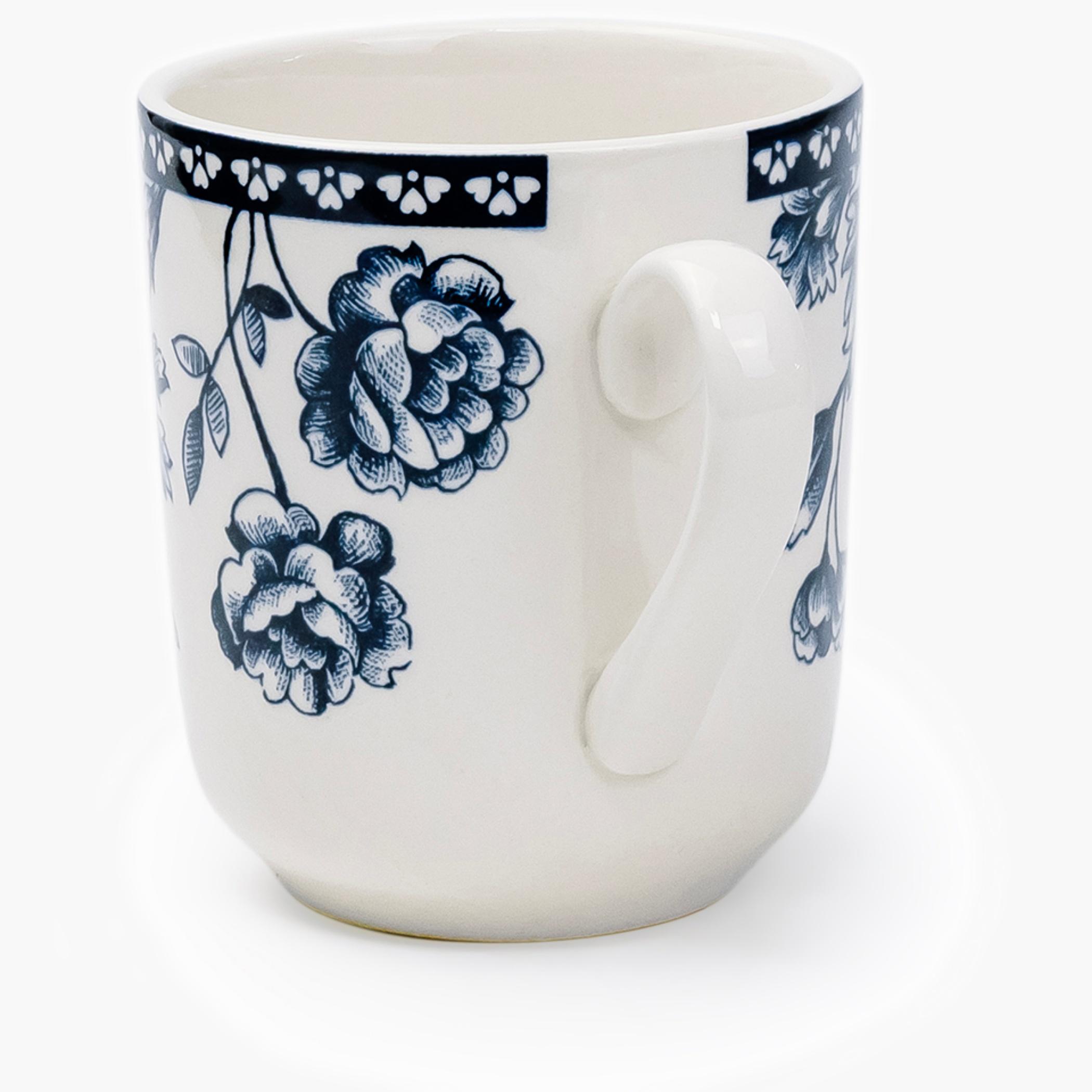 Floral Pattern Ceramic Mug-household-dining-teaandcoffee-mugsandcups-image-2