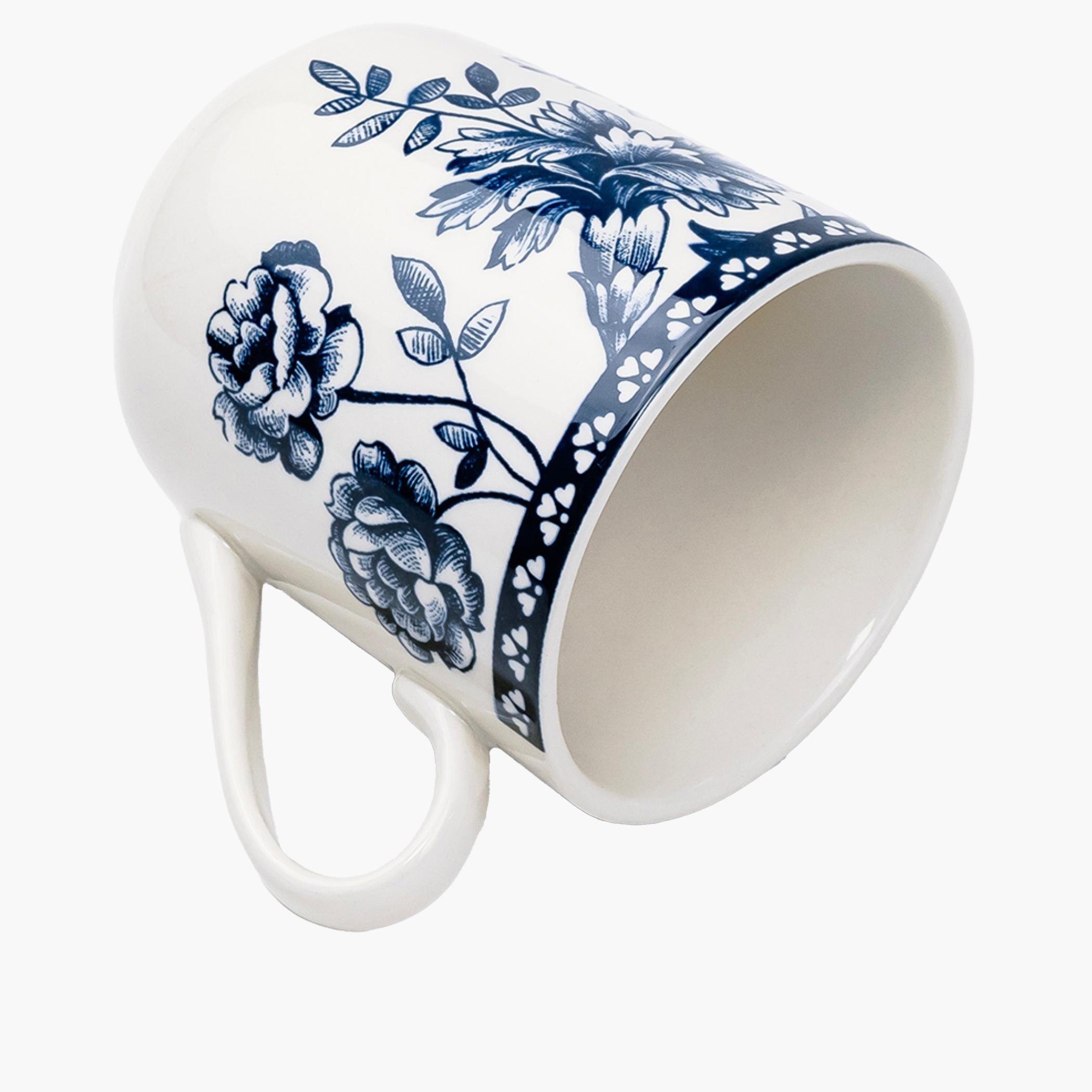 Floral Pattern Ceramic Mug-household-dining-teaandcoffee-mugsandcups-image-4