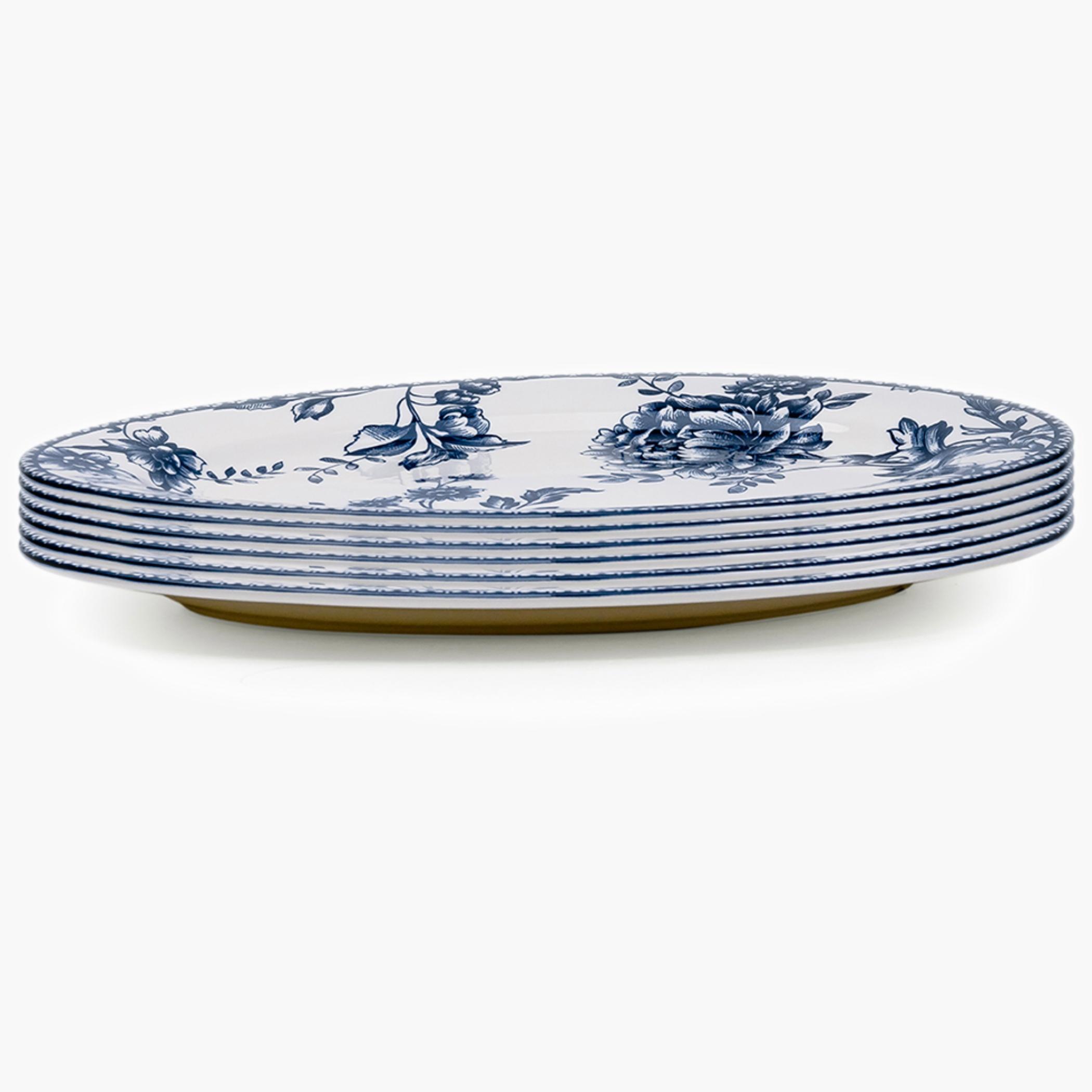 Floral Ceramic Oval Platter Set-household-dining-serveware-servingplatters-image-2