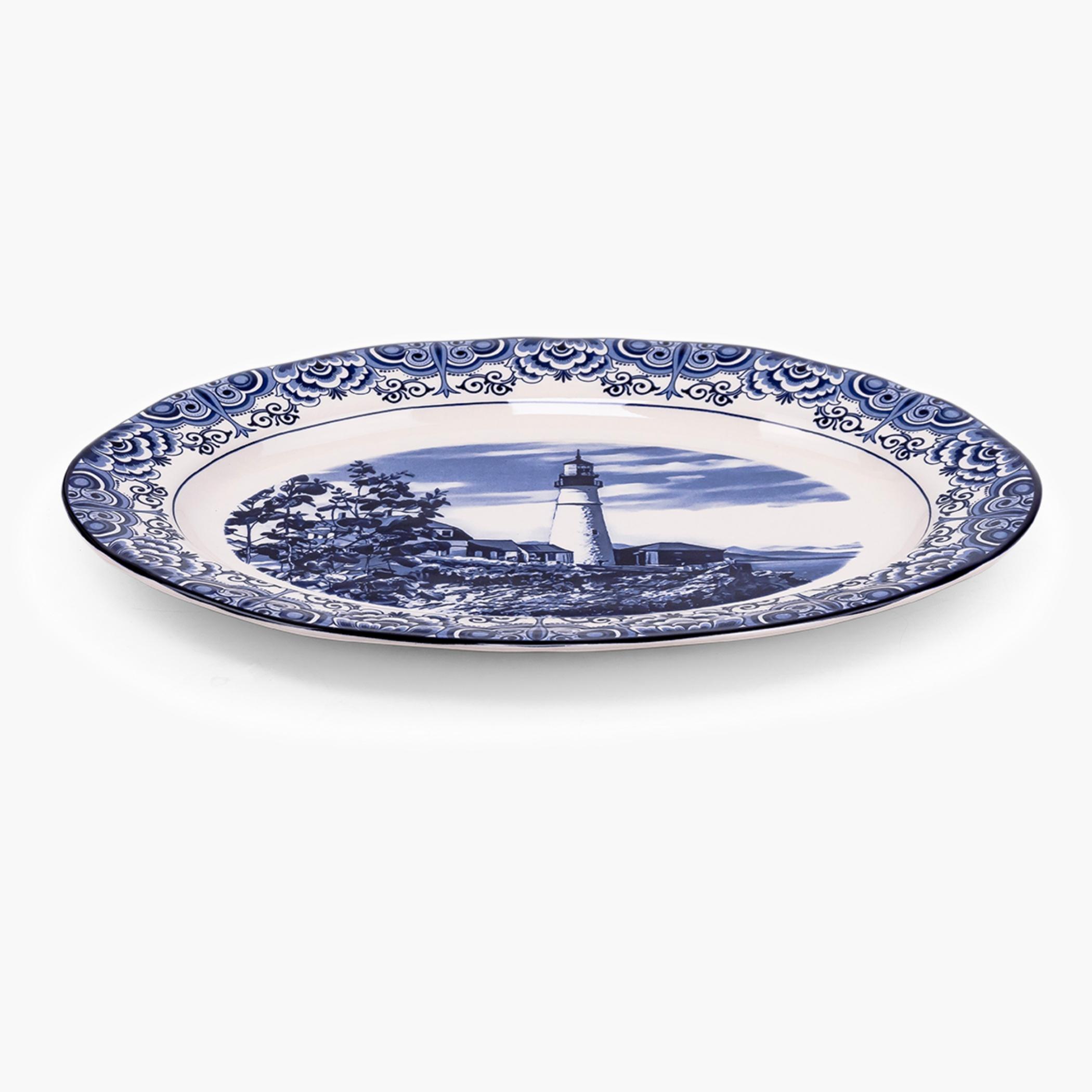 Lighthouse Ceramic Oval Platter-household-dining-serveware-servingplatters-image-3
