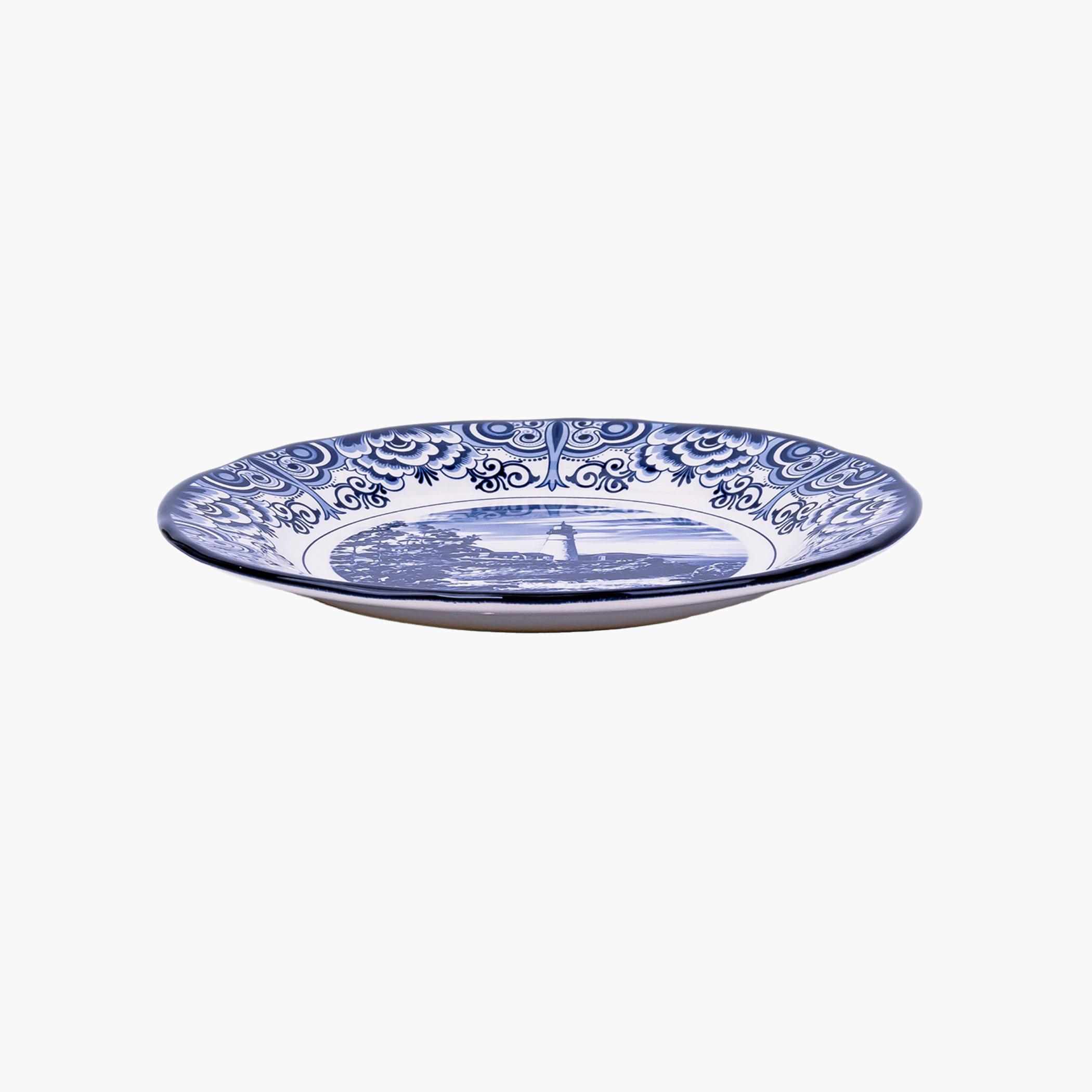 Decorative Lighthouse Ceramic Plate-household-dining-dinnerware-plates-image-3