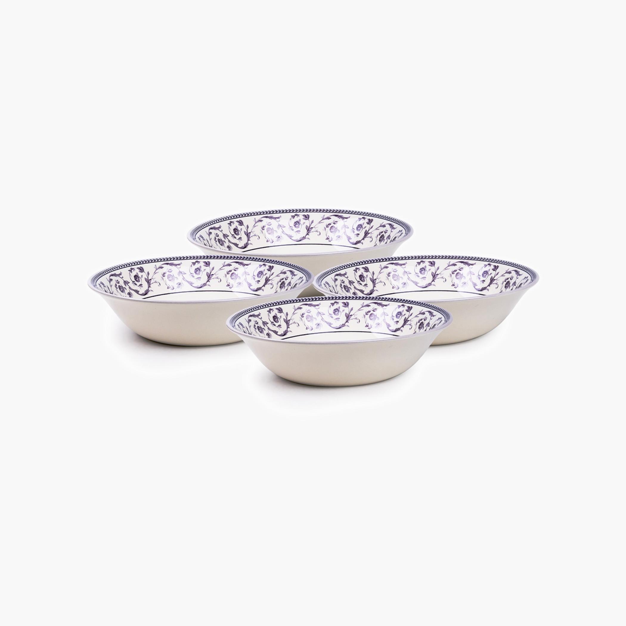 كلايتانوعاء تقديم بورسلين بنقوش زهرية-household-dining-dinnerware-bowls-image-4