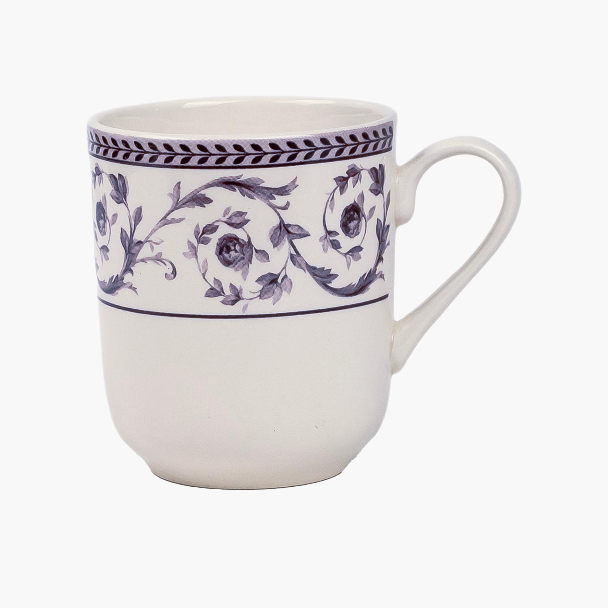Floral Pattern Ceramic Coffee Mug-household-dining-teaandcoffee-mugsandcups-image-2