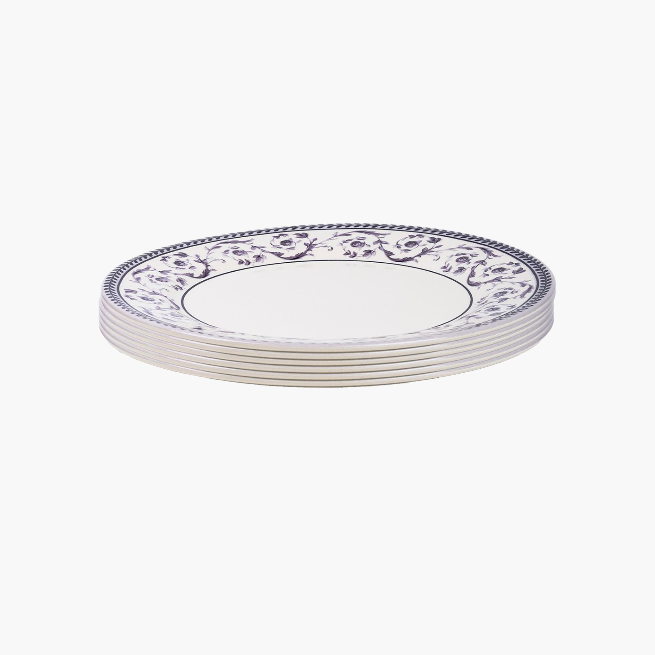 كلايتانطقم أطباق عشاء بنمط زهري-household-dining-dinnerware-plates-image-2