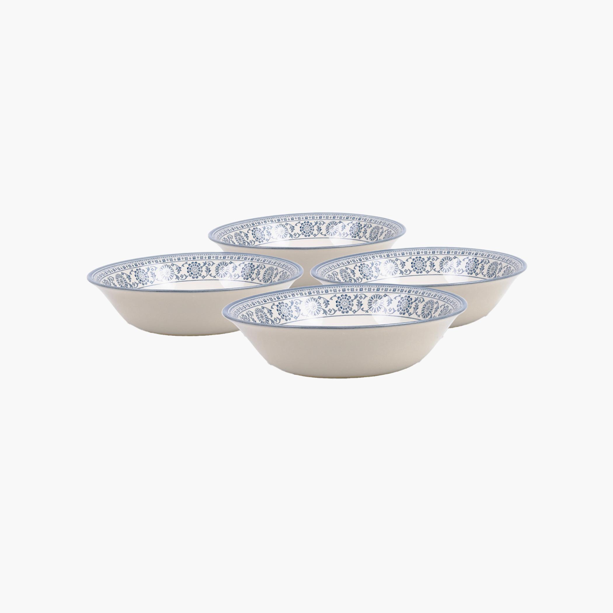 Patterned Ceramic Serving Bowl Set-household-dining-dinnerware-bowls-image-1