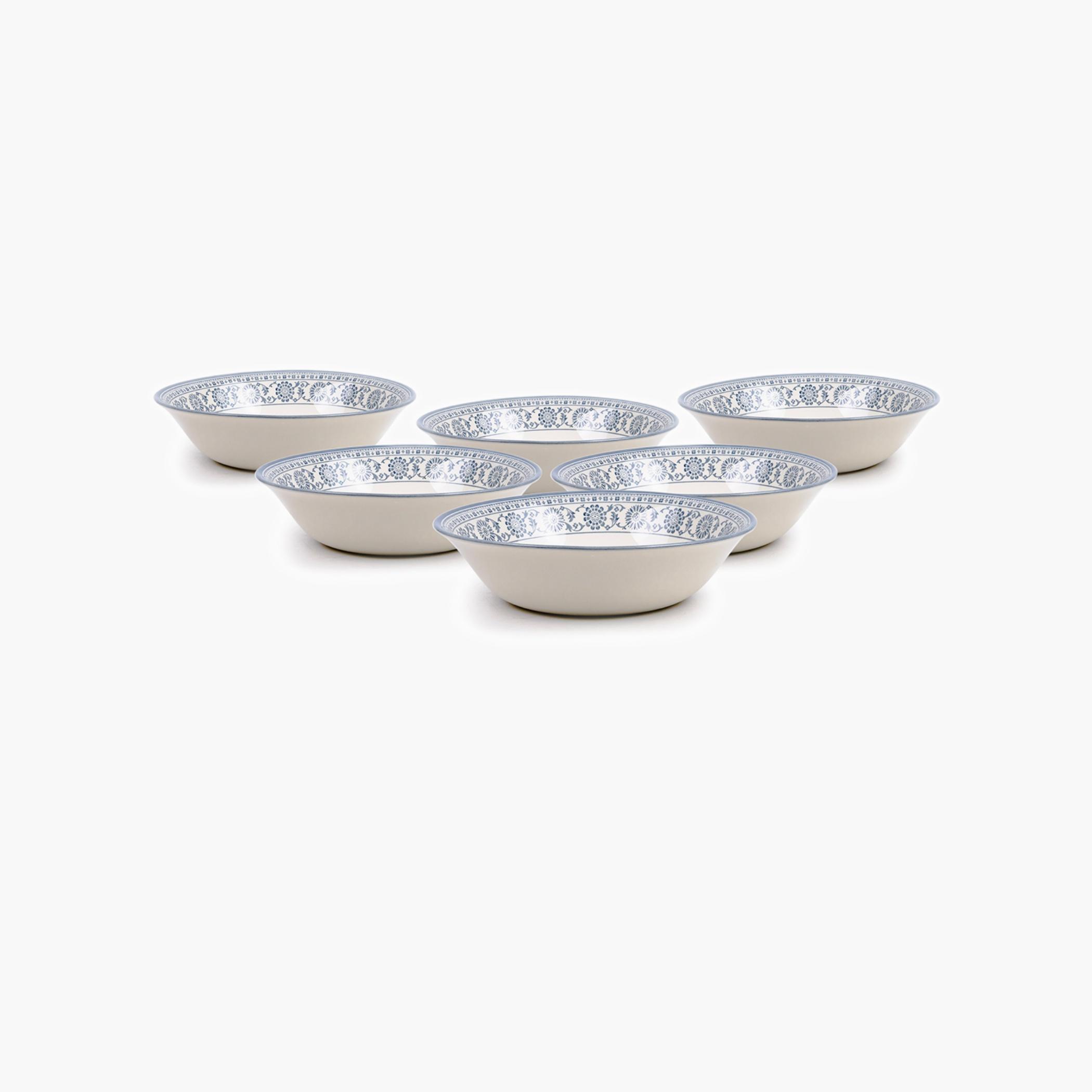 Floral Pattern Ceramic Bowl Set-household-dining-dinnerware-bowls-image-1