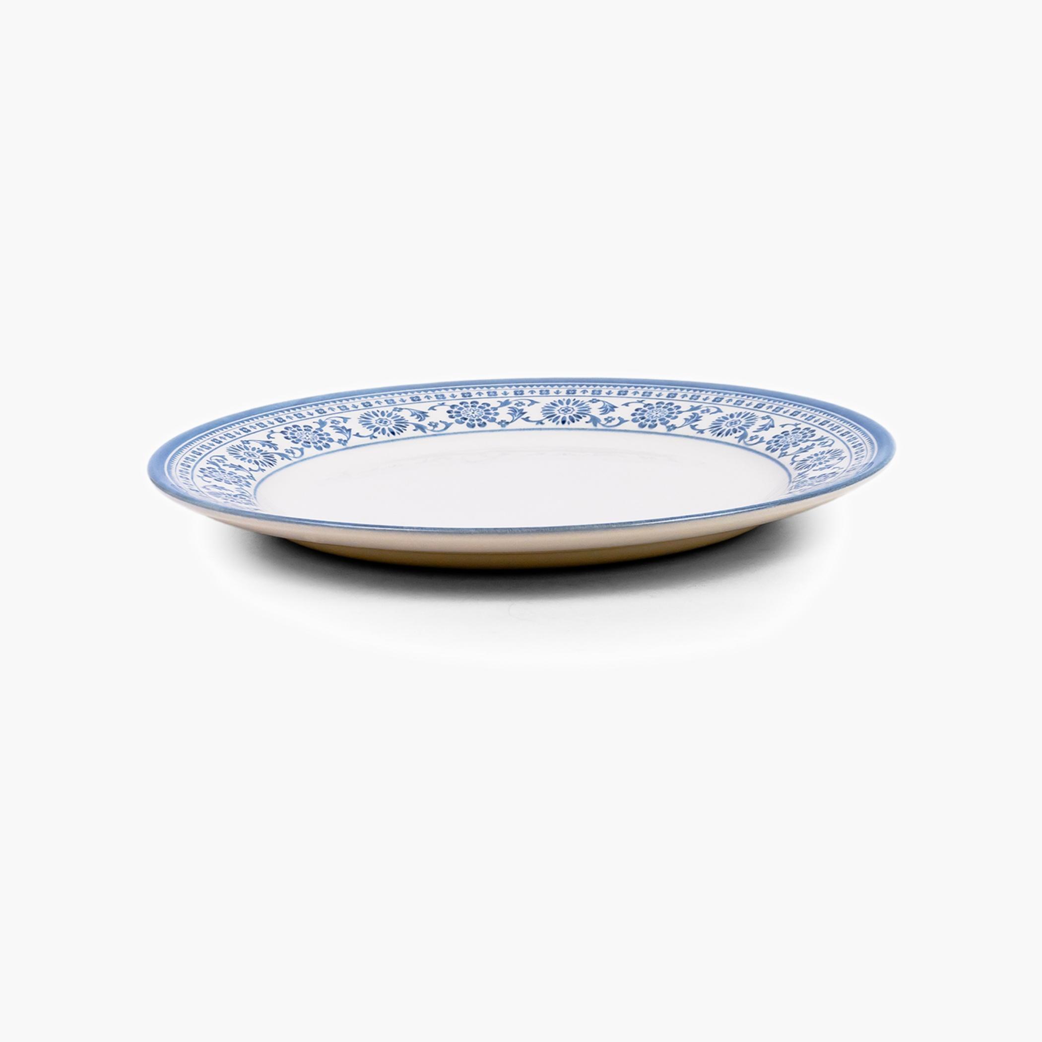 Floral Pattern Porcelain Dinner Plate-household-dining-dinnerware-plates-image-2
