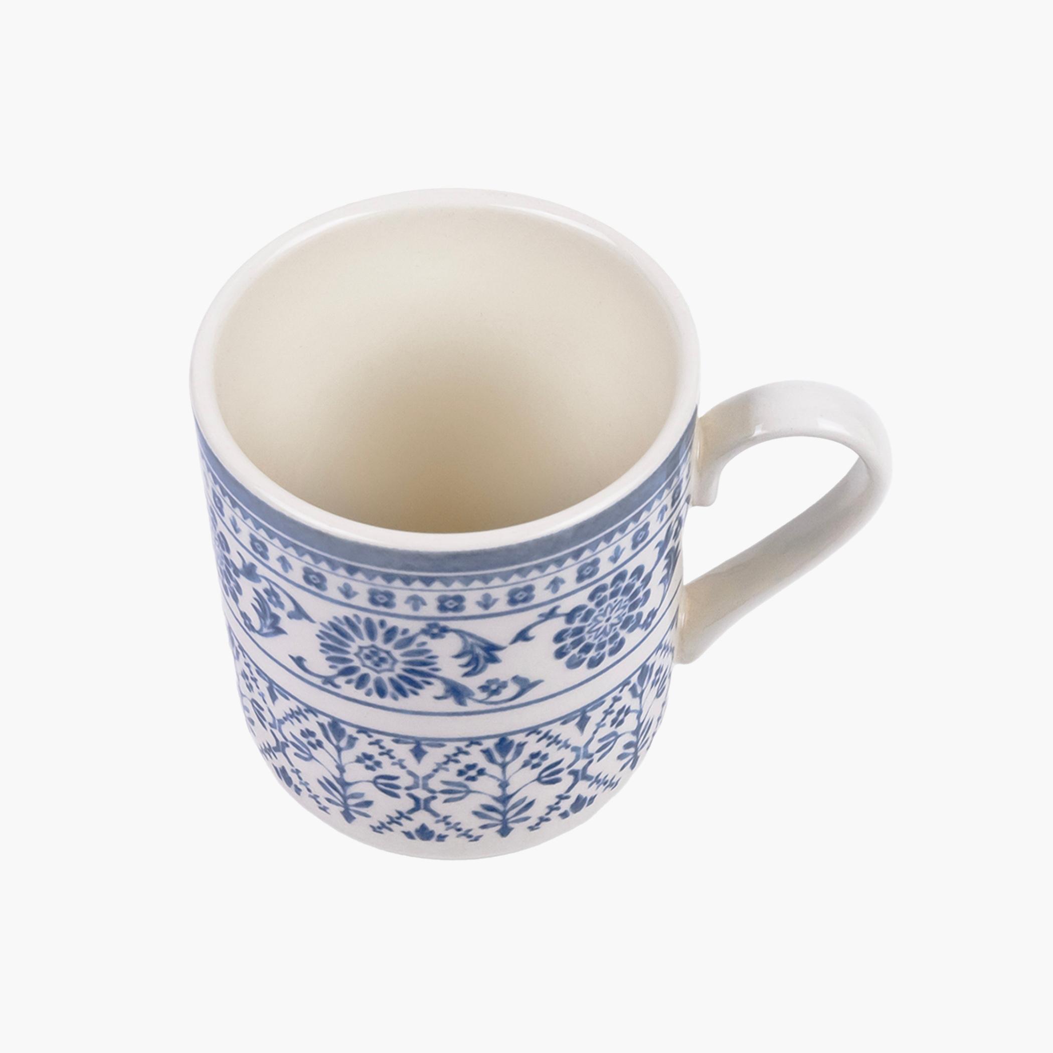 Ceramic Floral Pattern Coffee Mug-household-dining-teaandcoffee-mugsandcups-image-3